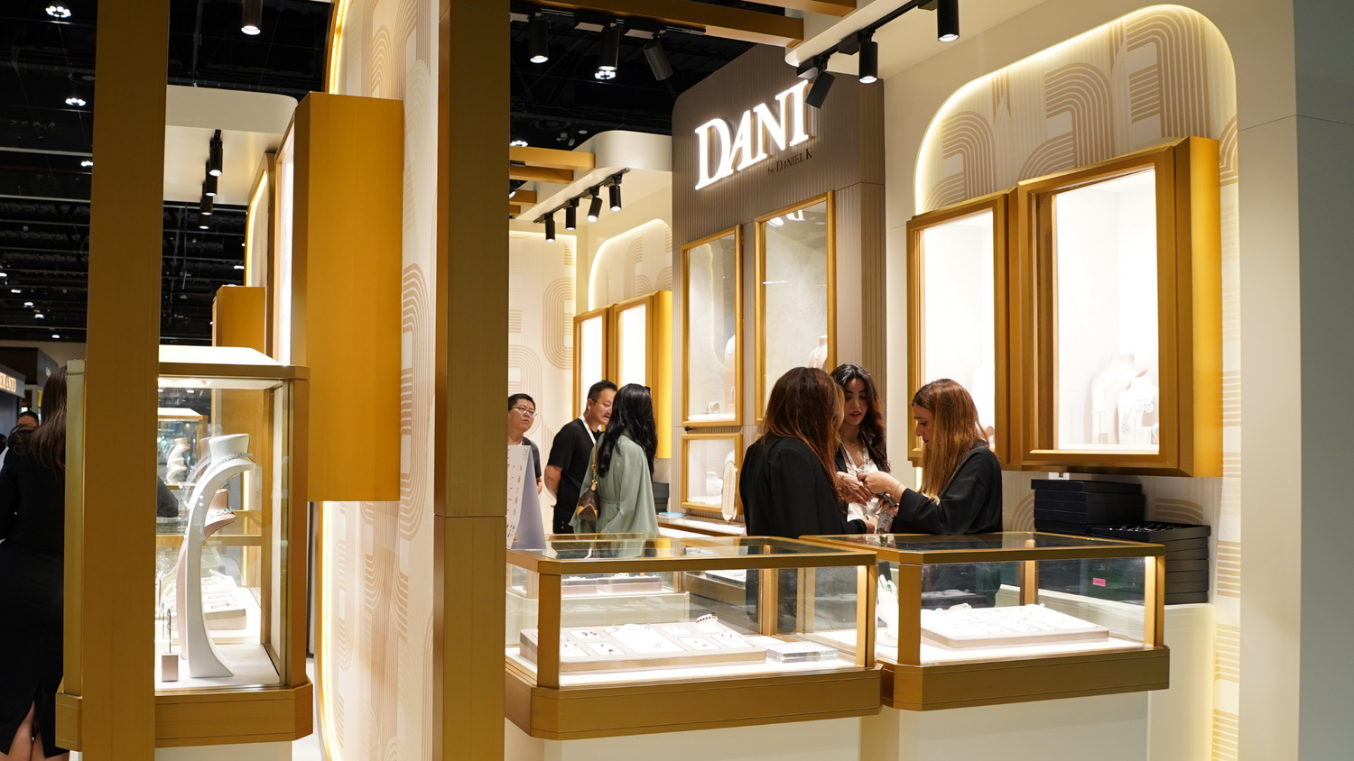 Dani at Jewels of the World Exhibition