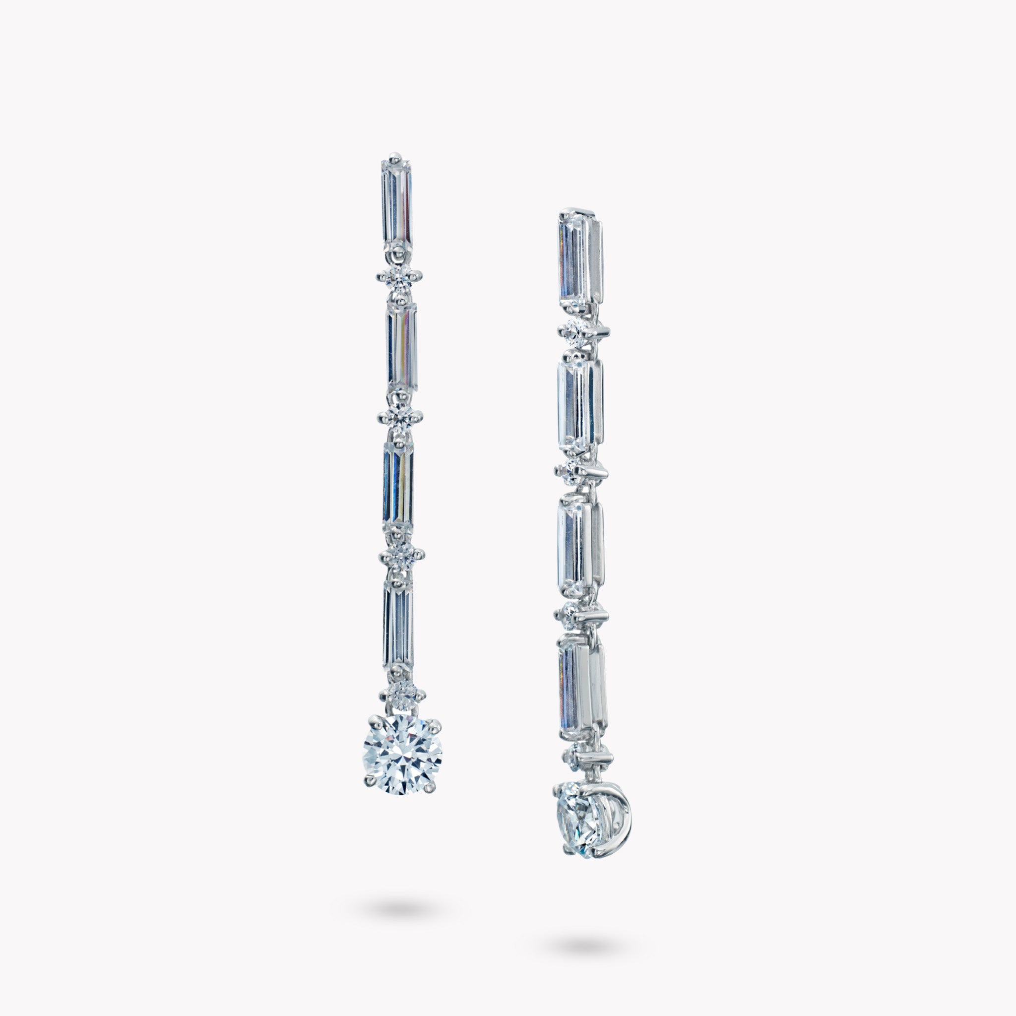 Linear Drop Earrings