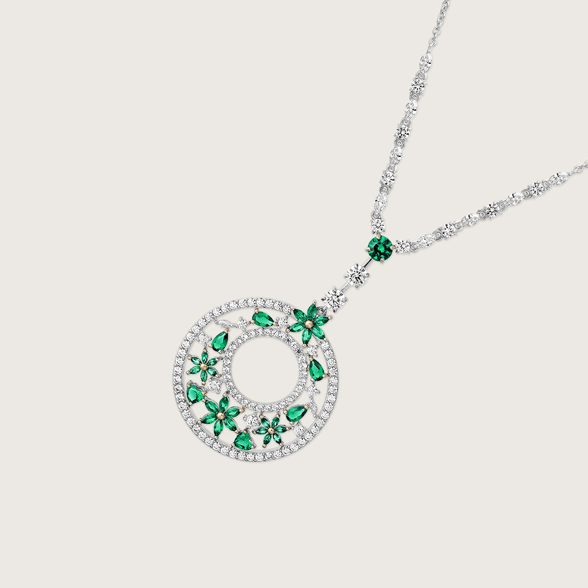 Emerald Orbit Pendant