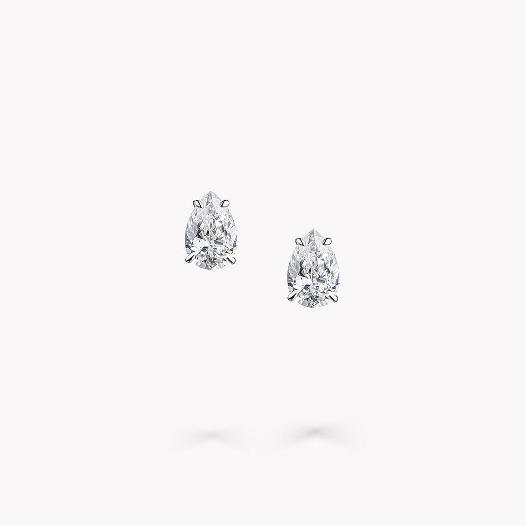 3 Prong Stud Earrings
