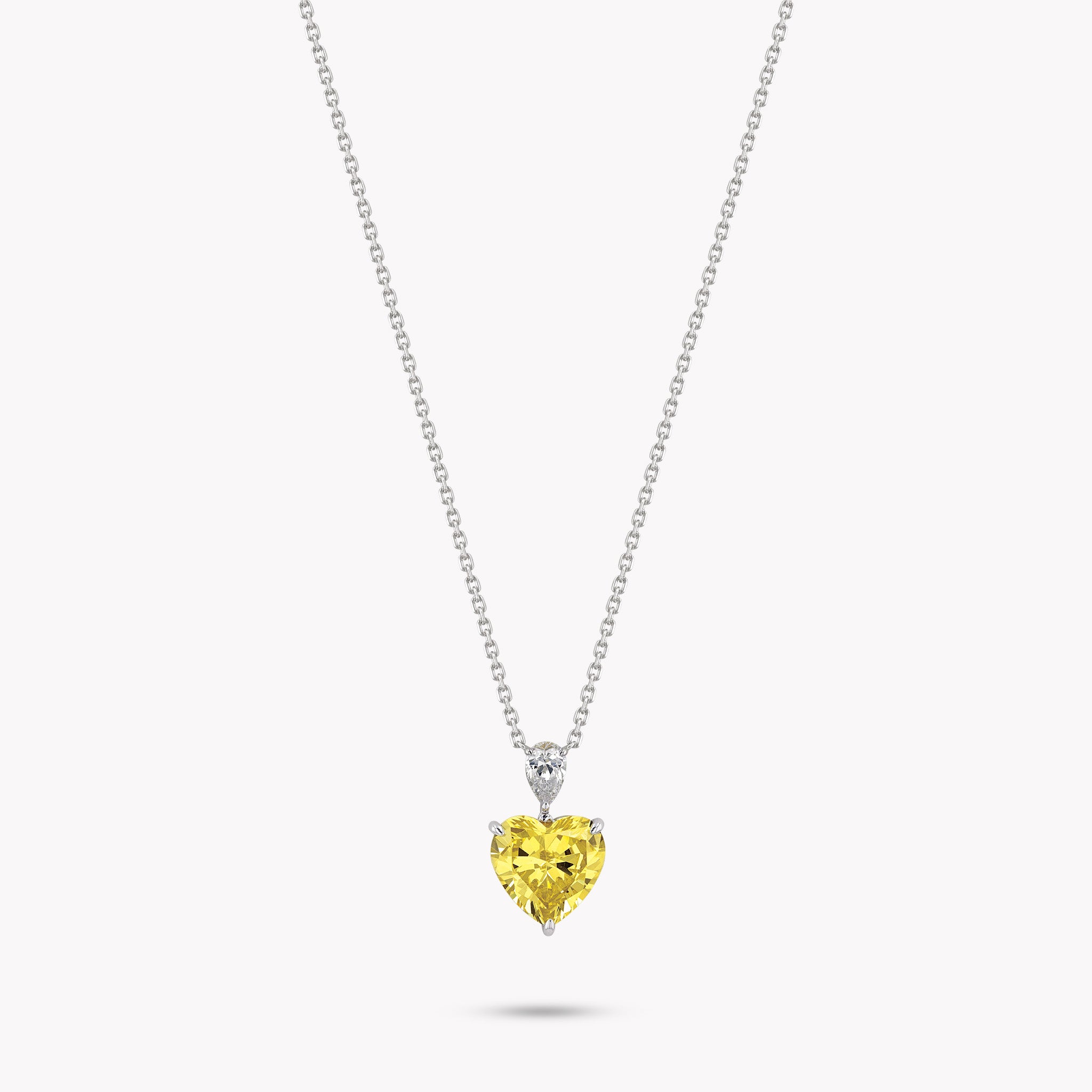 2 Stone Drop Pendant