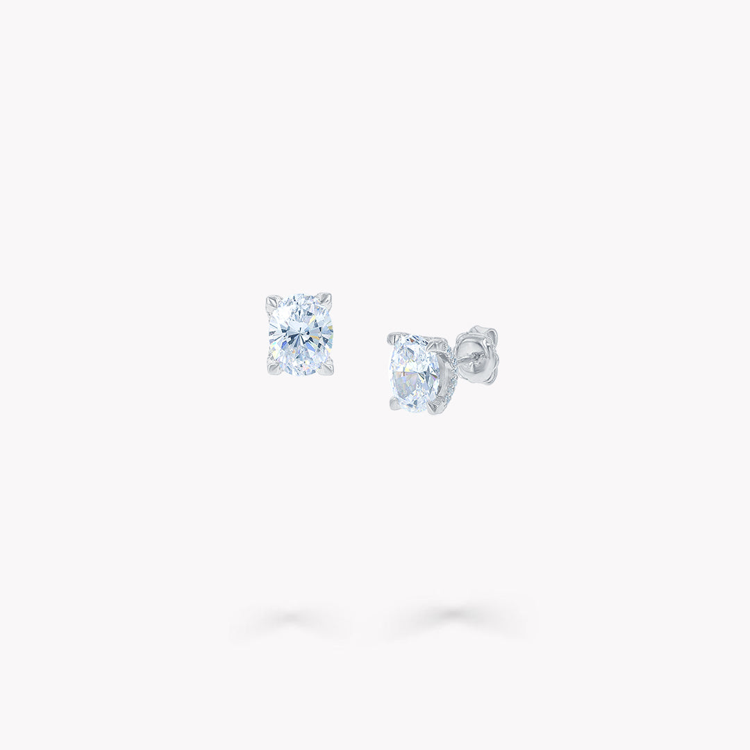 Pave Stud Earrings