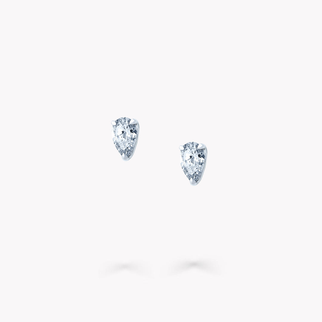 3 Prong Stud Earrings