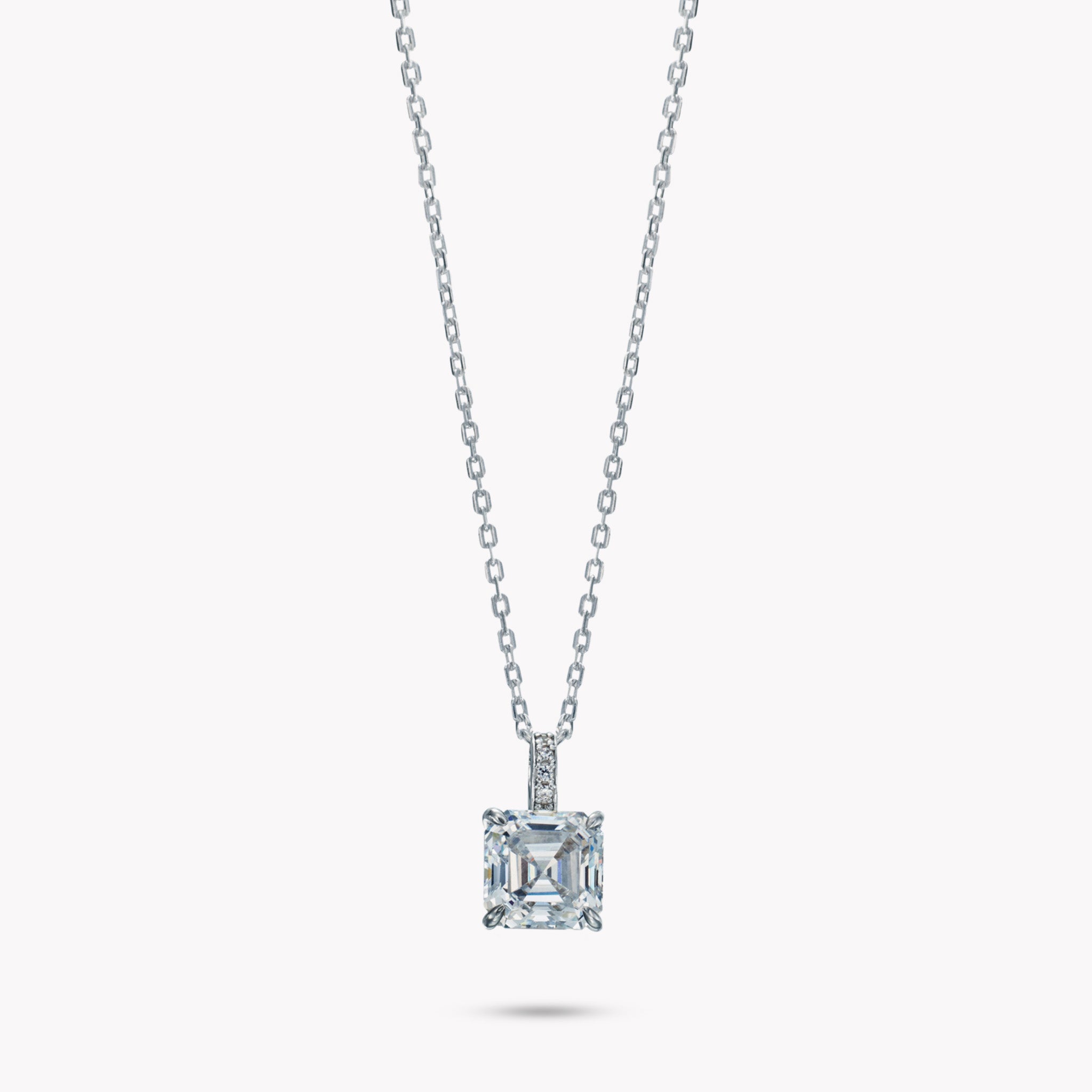Pave Solitaire Pendant
