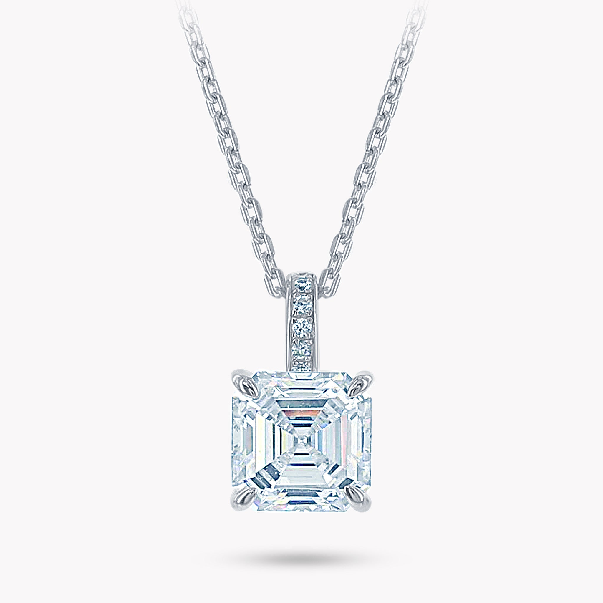Pave Solitaire Pendant