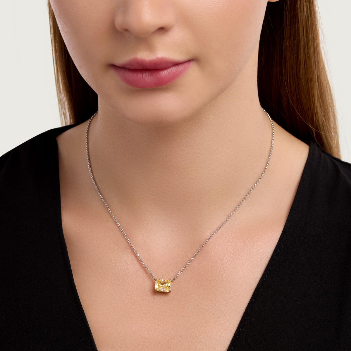 Sunshine Solitaire Necklace