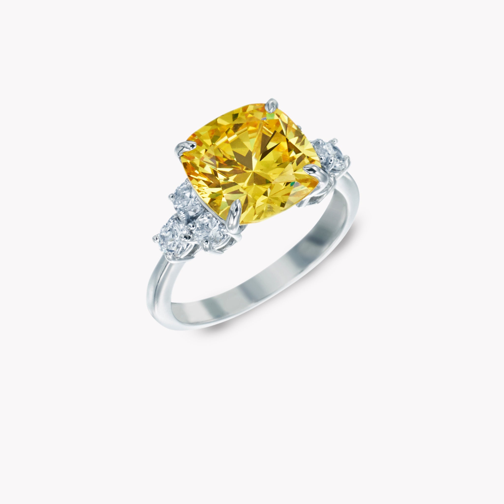 7 Stone Cluster Ring