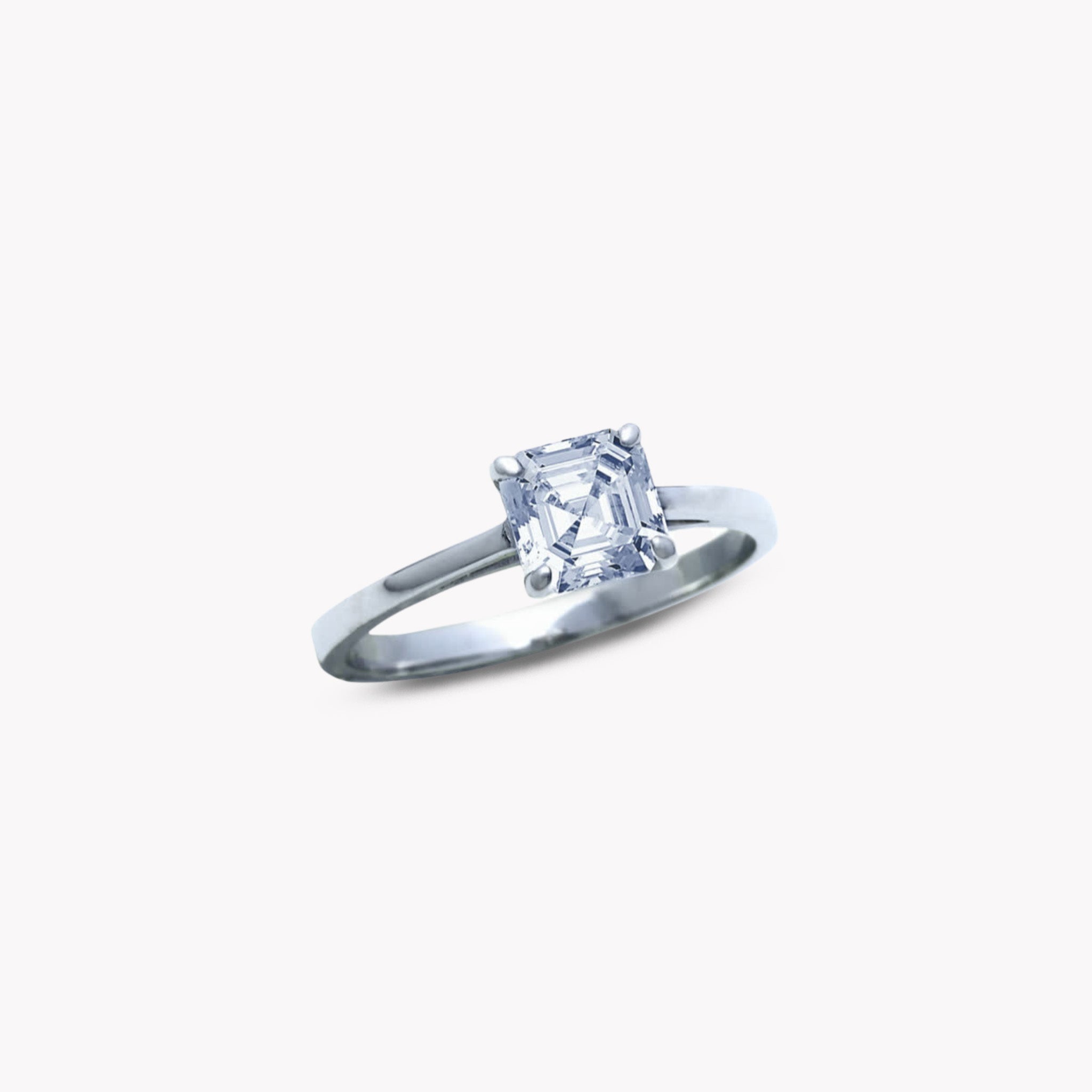 4 Prong Solitaire Ring