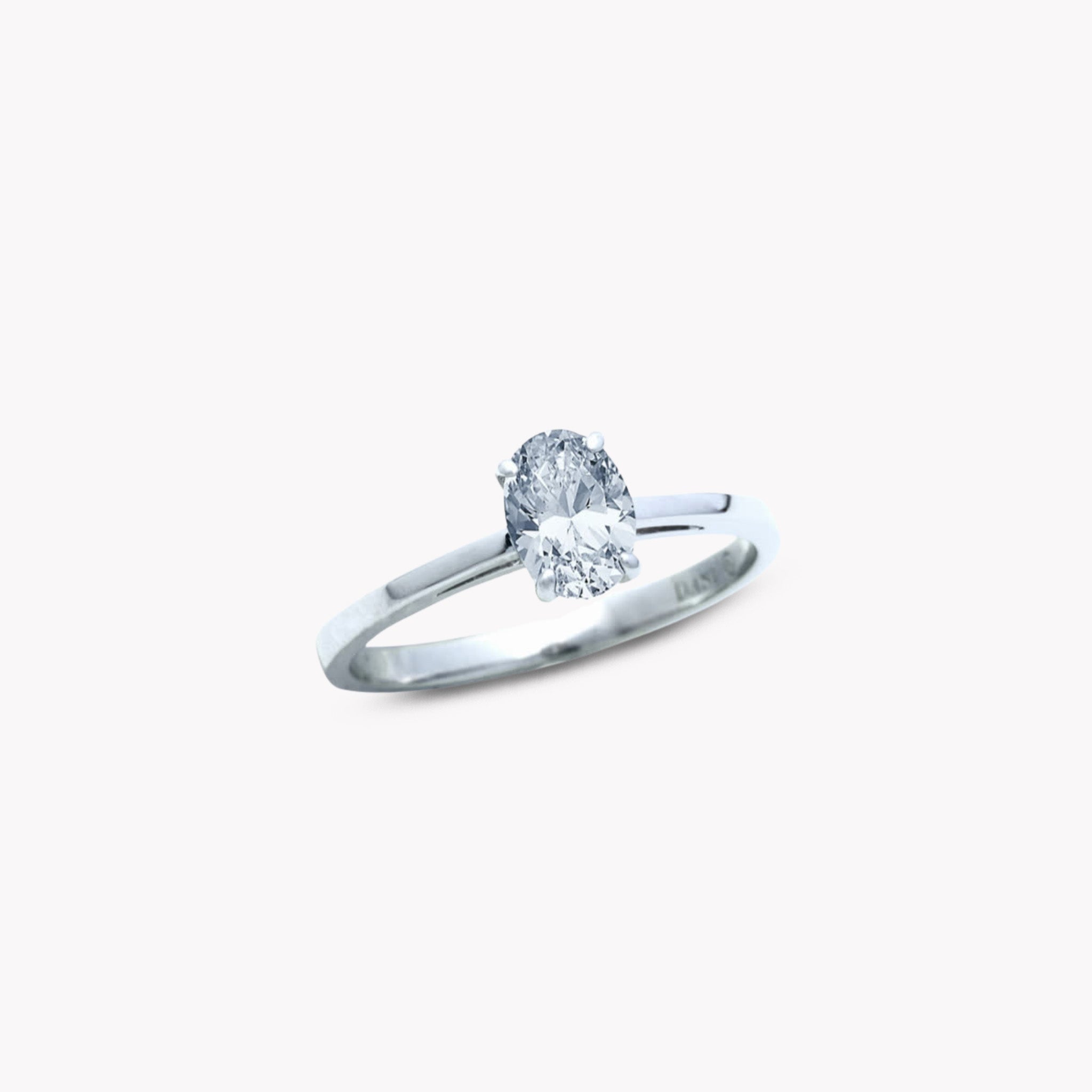 4 Prong Solitaire Ring
