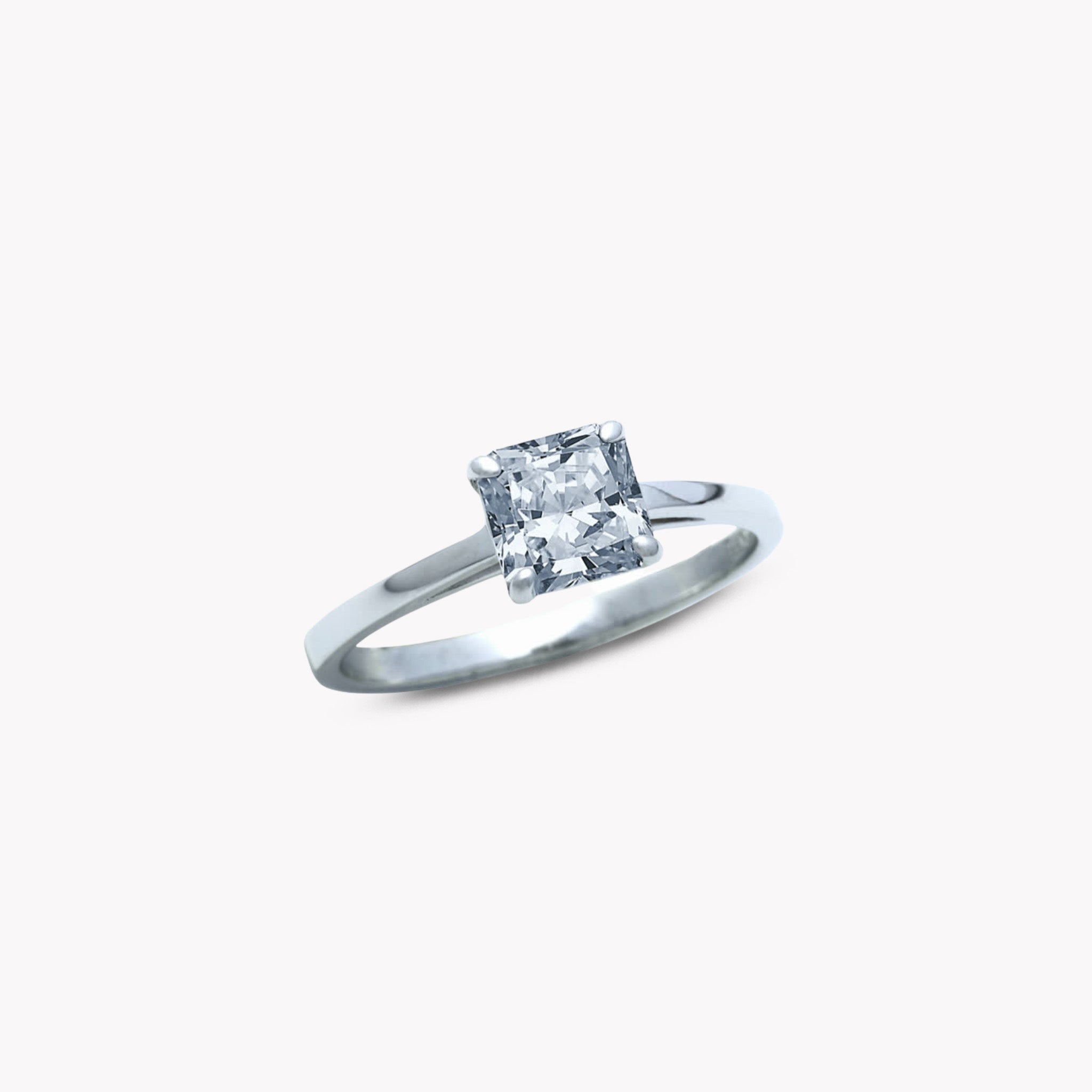 4 Prong Solitaire Ring