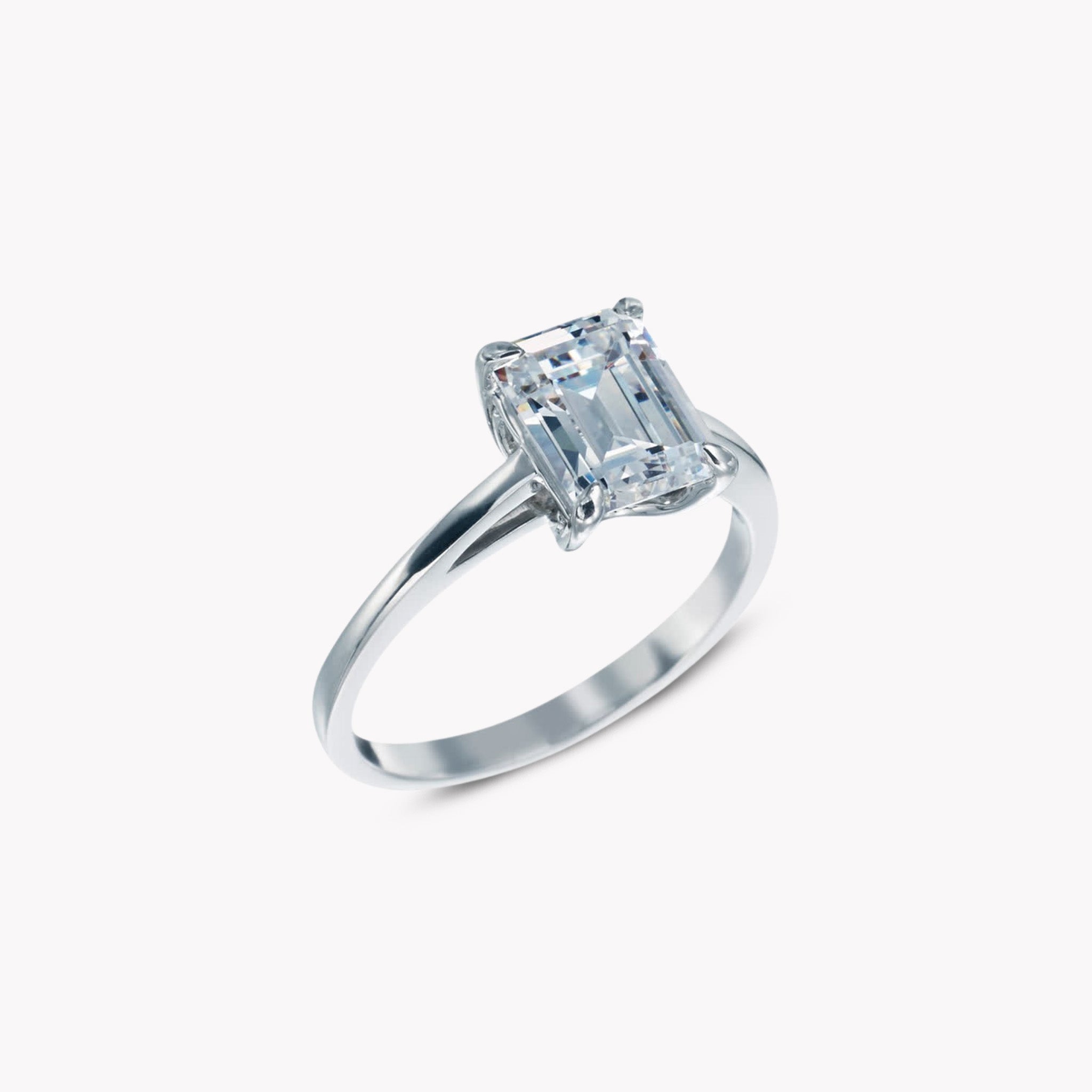 4 Prong Solitaire Ring