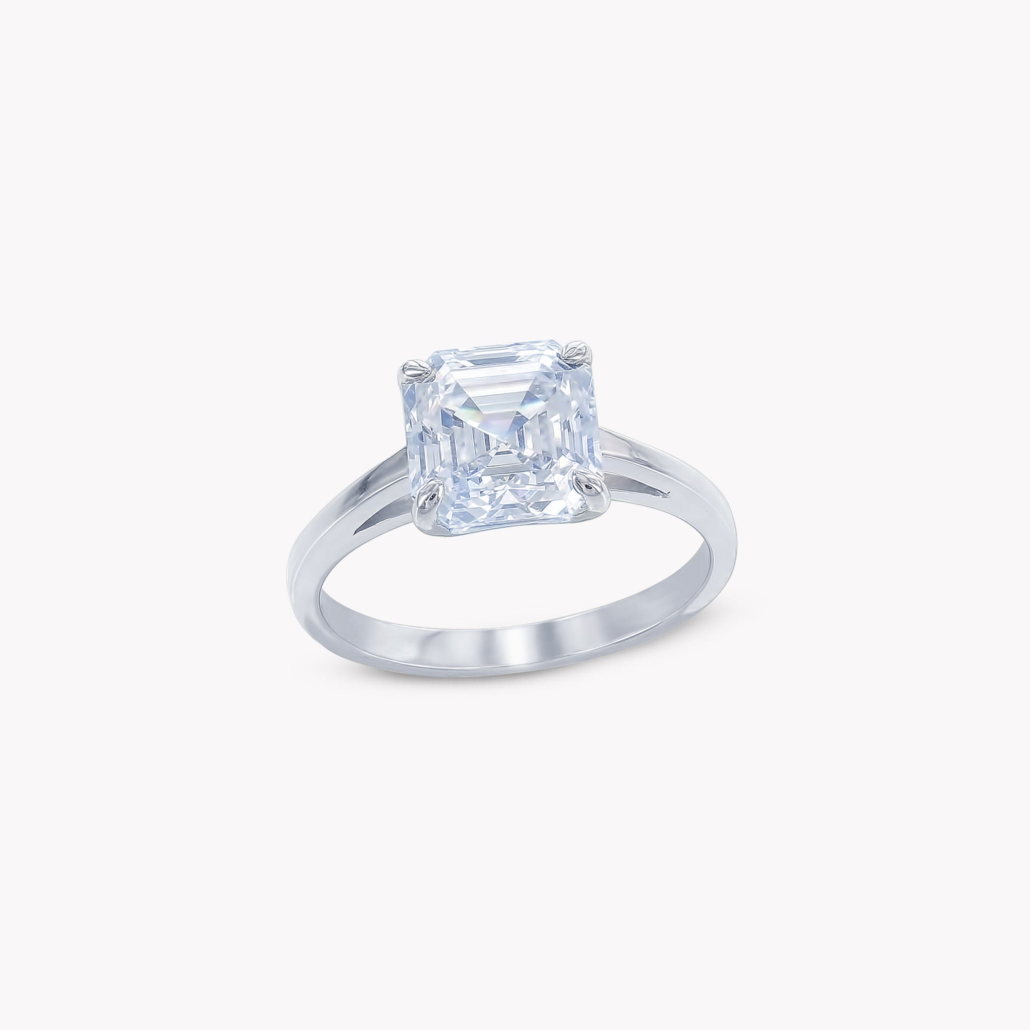 4 Prong Solitaire Ring