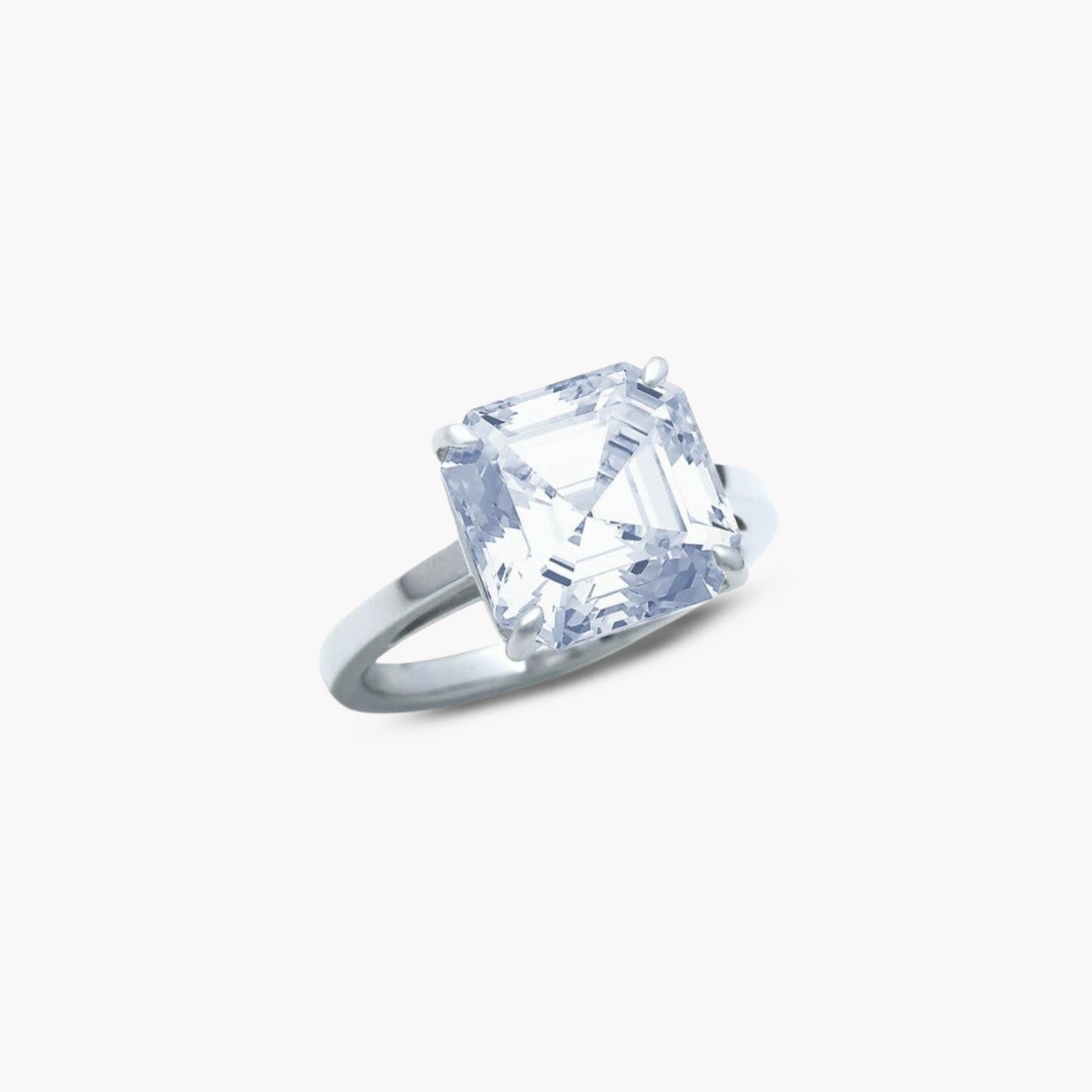 4 Prong Solitaire Ring