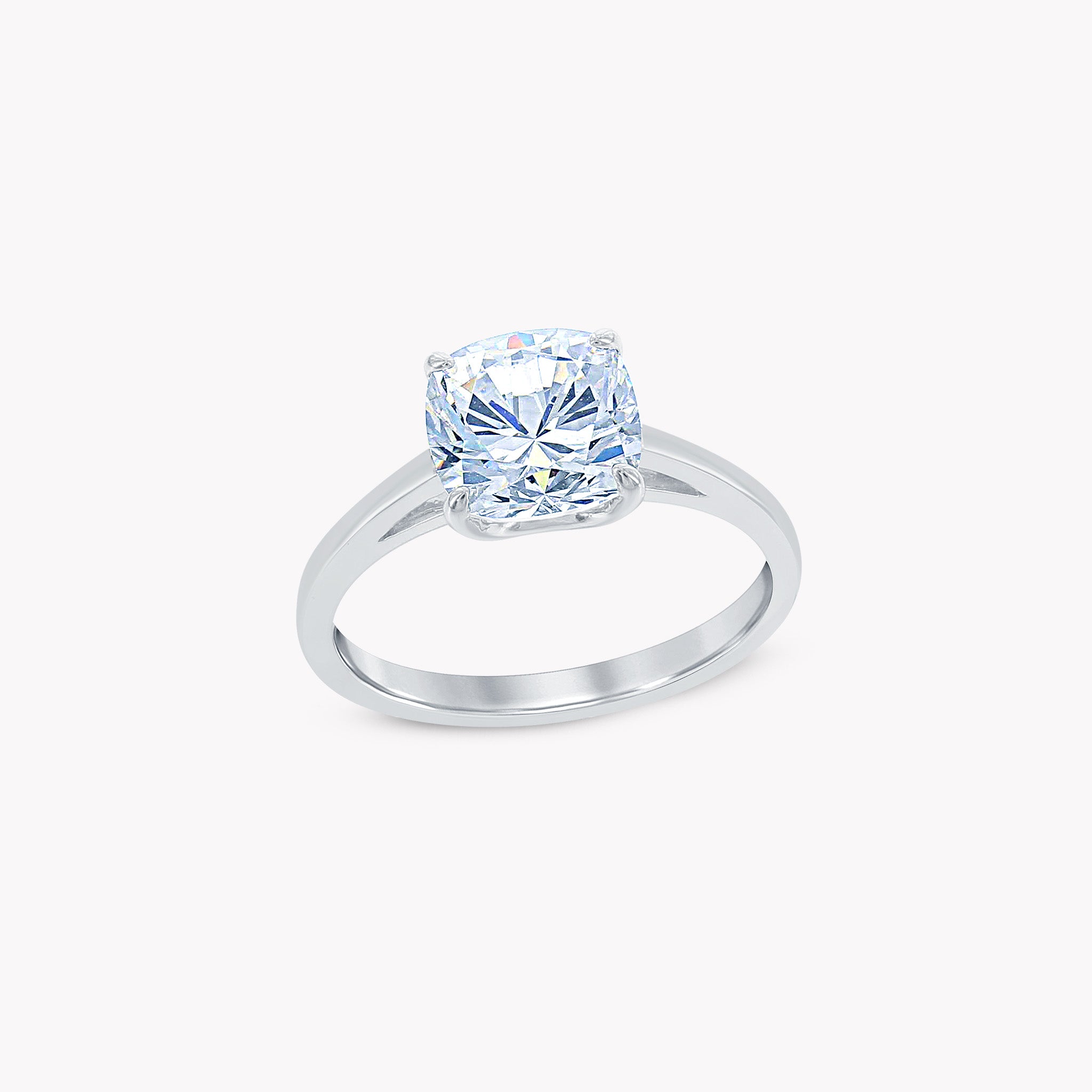 4 Prong Solitaire Ring