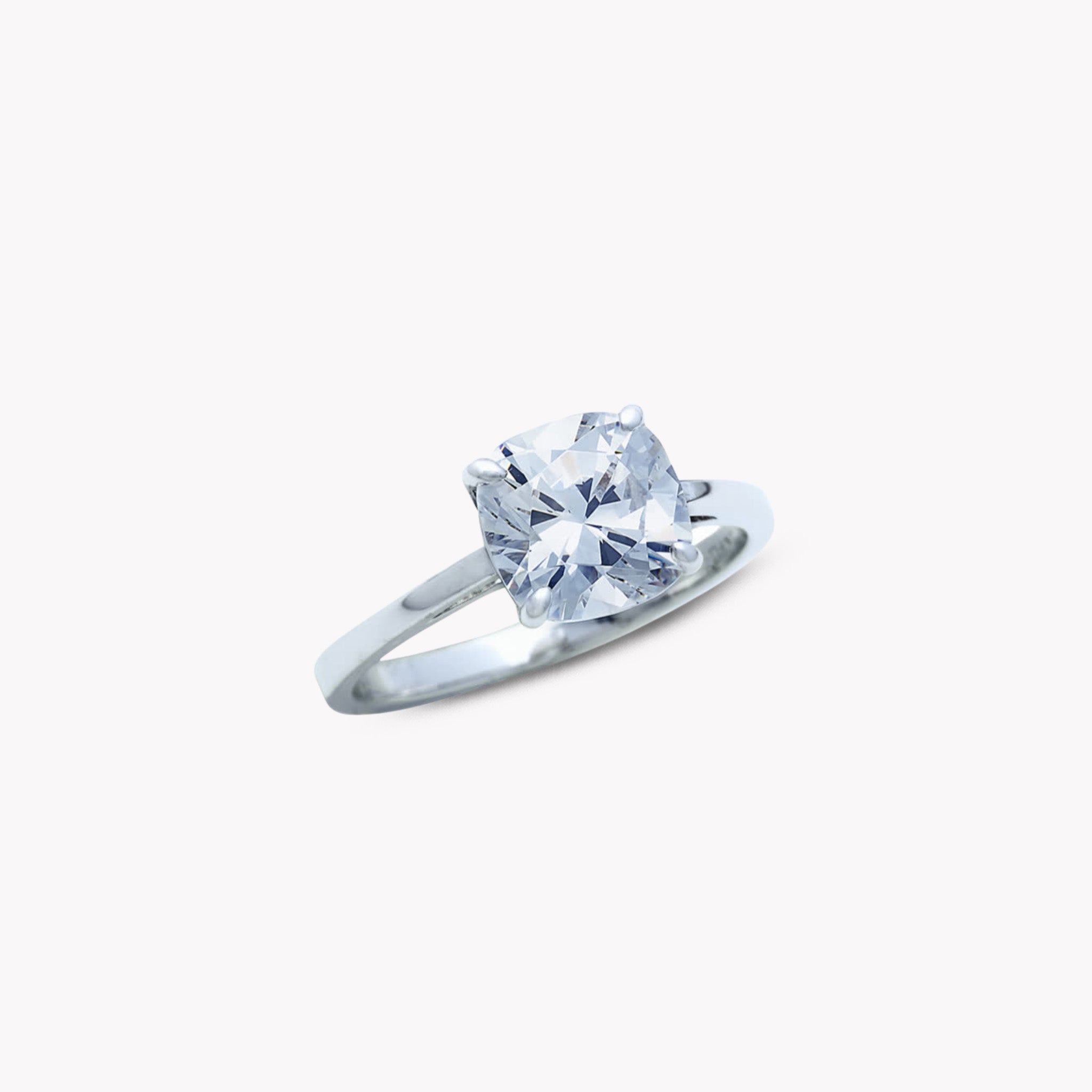 4 Prong Solitaire Ring
