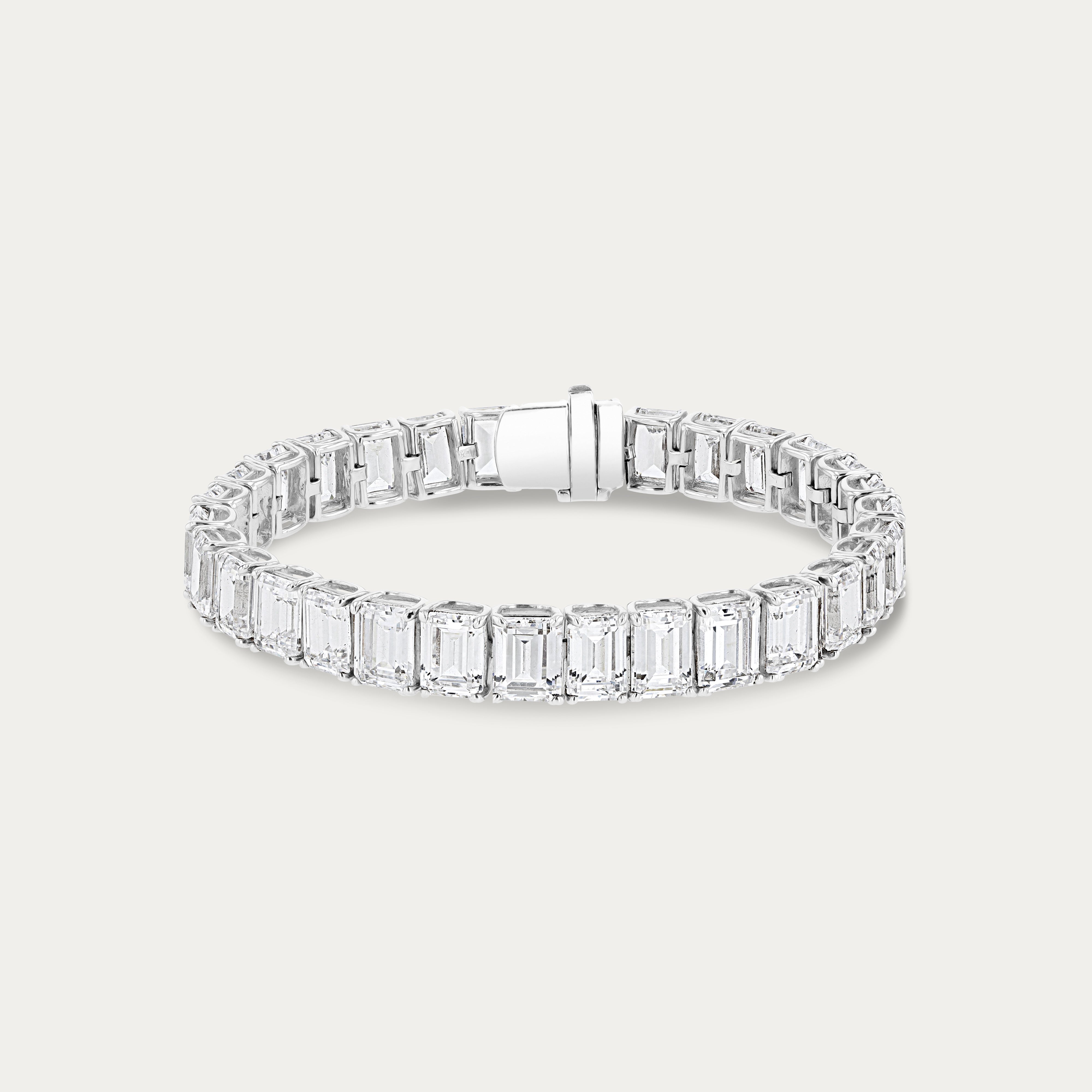 Emerald Step Bracelet