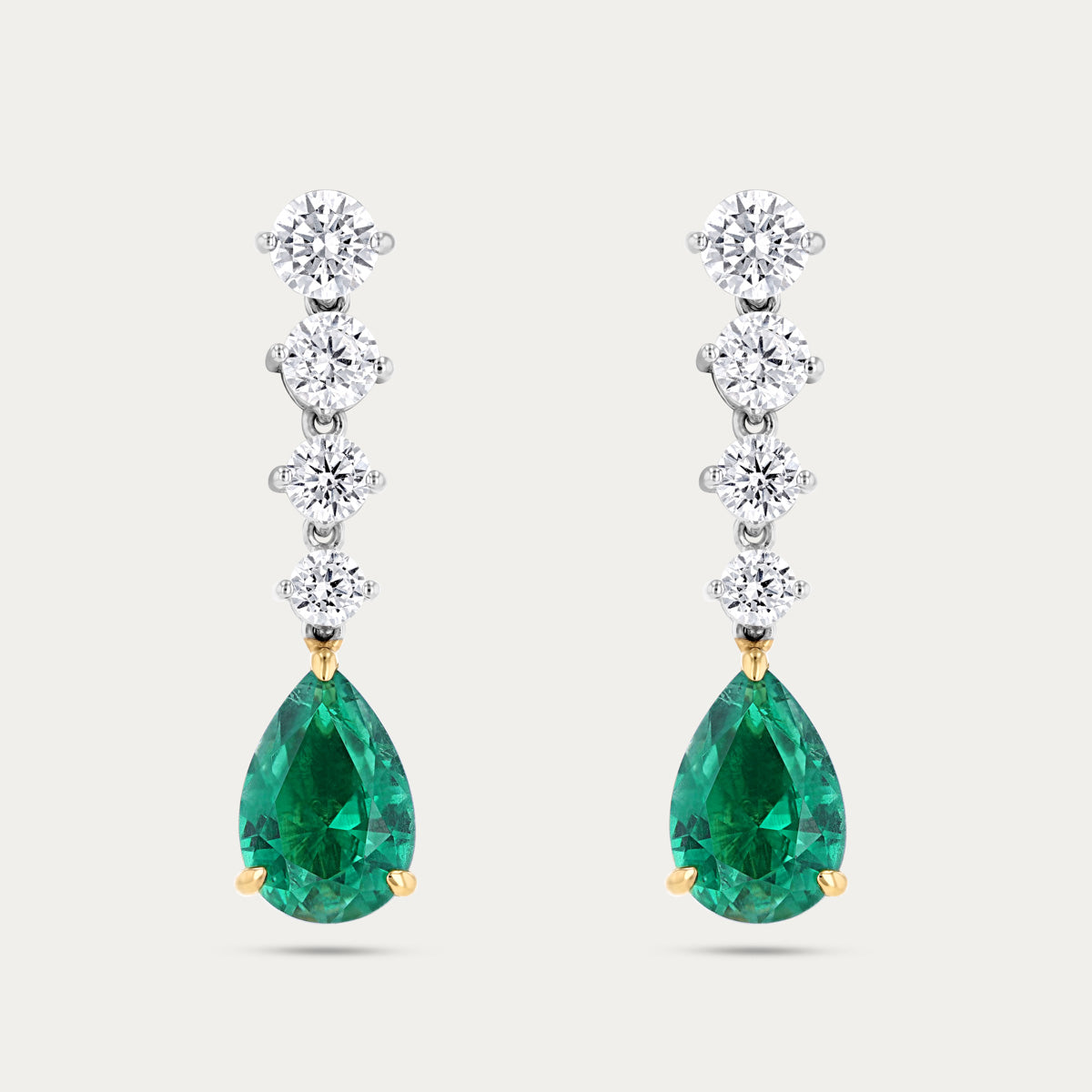 Sculpted Pear Earrings
