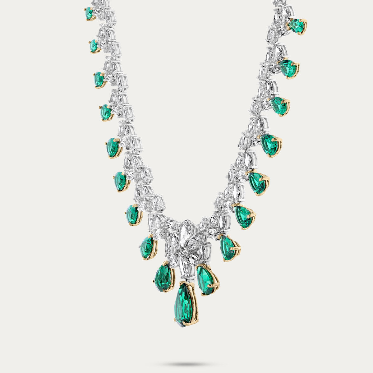 Pear & Marquise Necklace