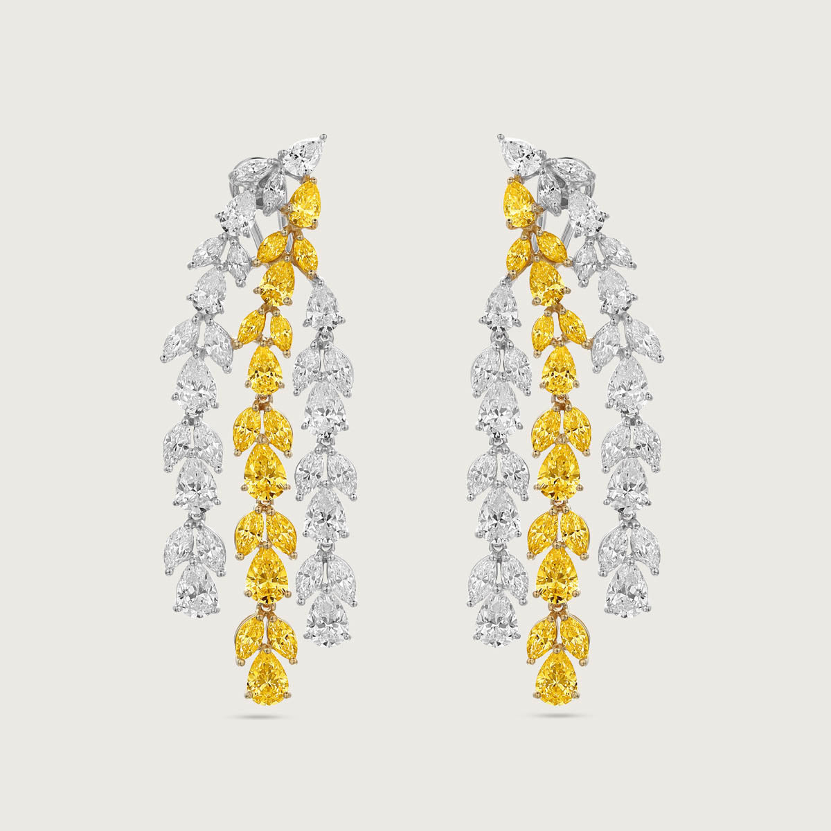 Sunlit Vine Drop Earrings