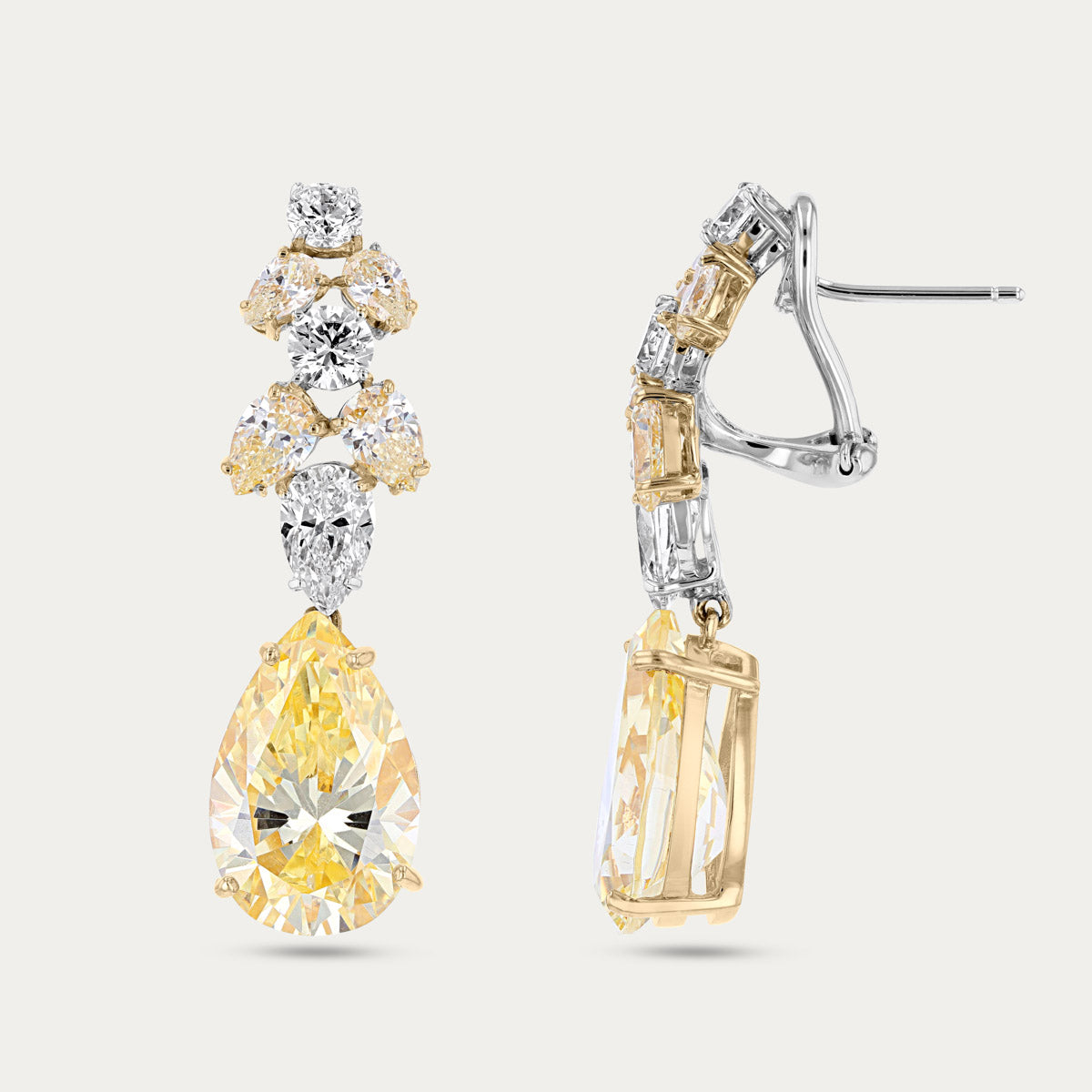 Canary Drop Earrings