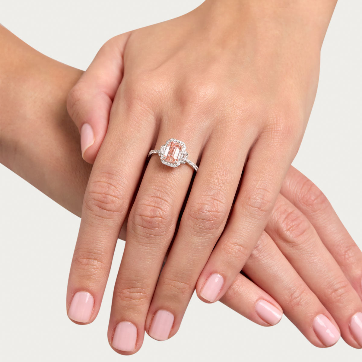 Sleek Solitaire Lab Grown Diamond Ring