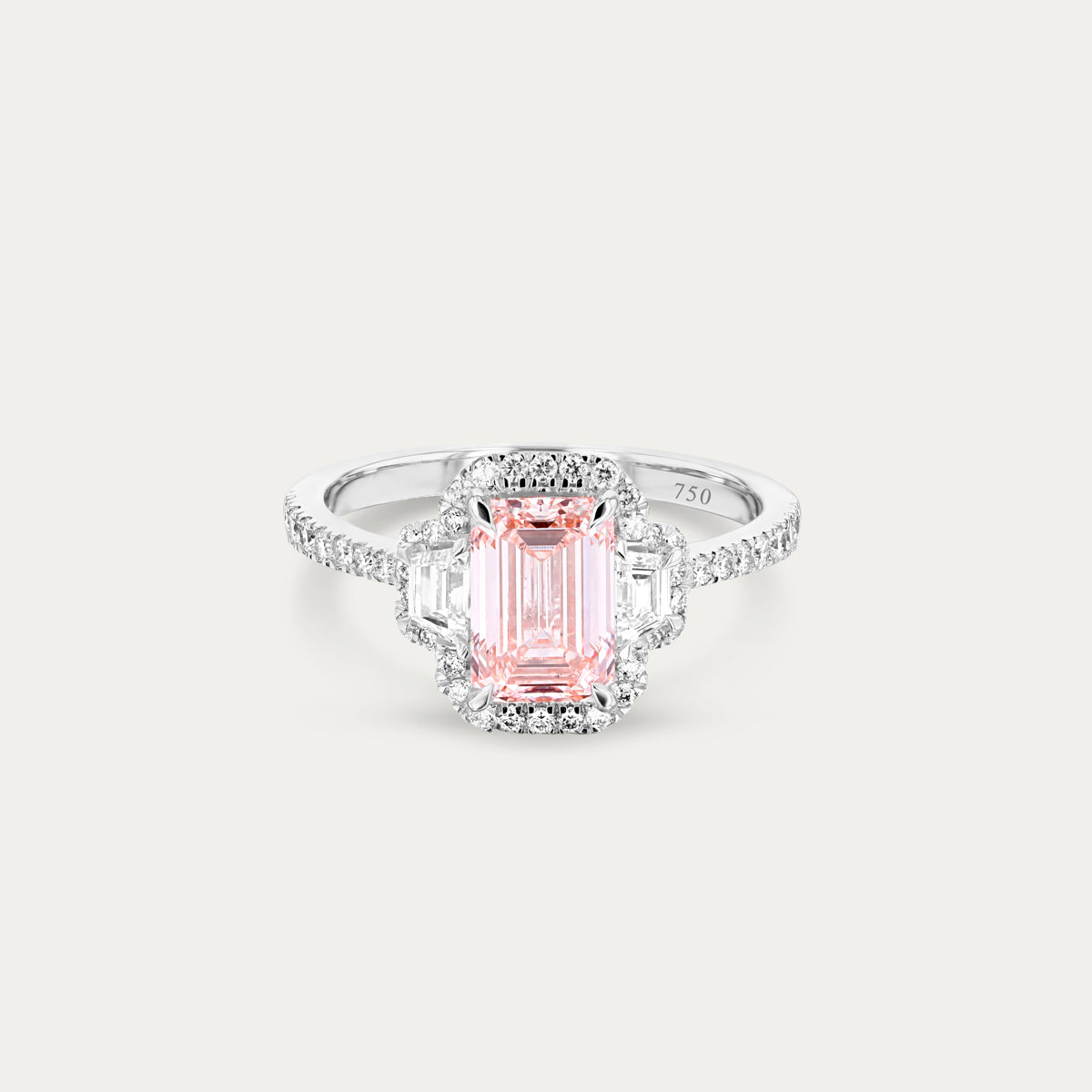 Sleek Solitaire Lab Grown Diamond Ring