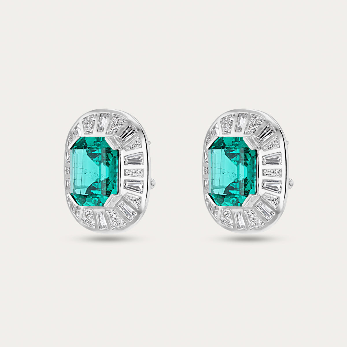 Emerald Elegance Drop Earrings