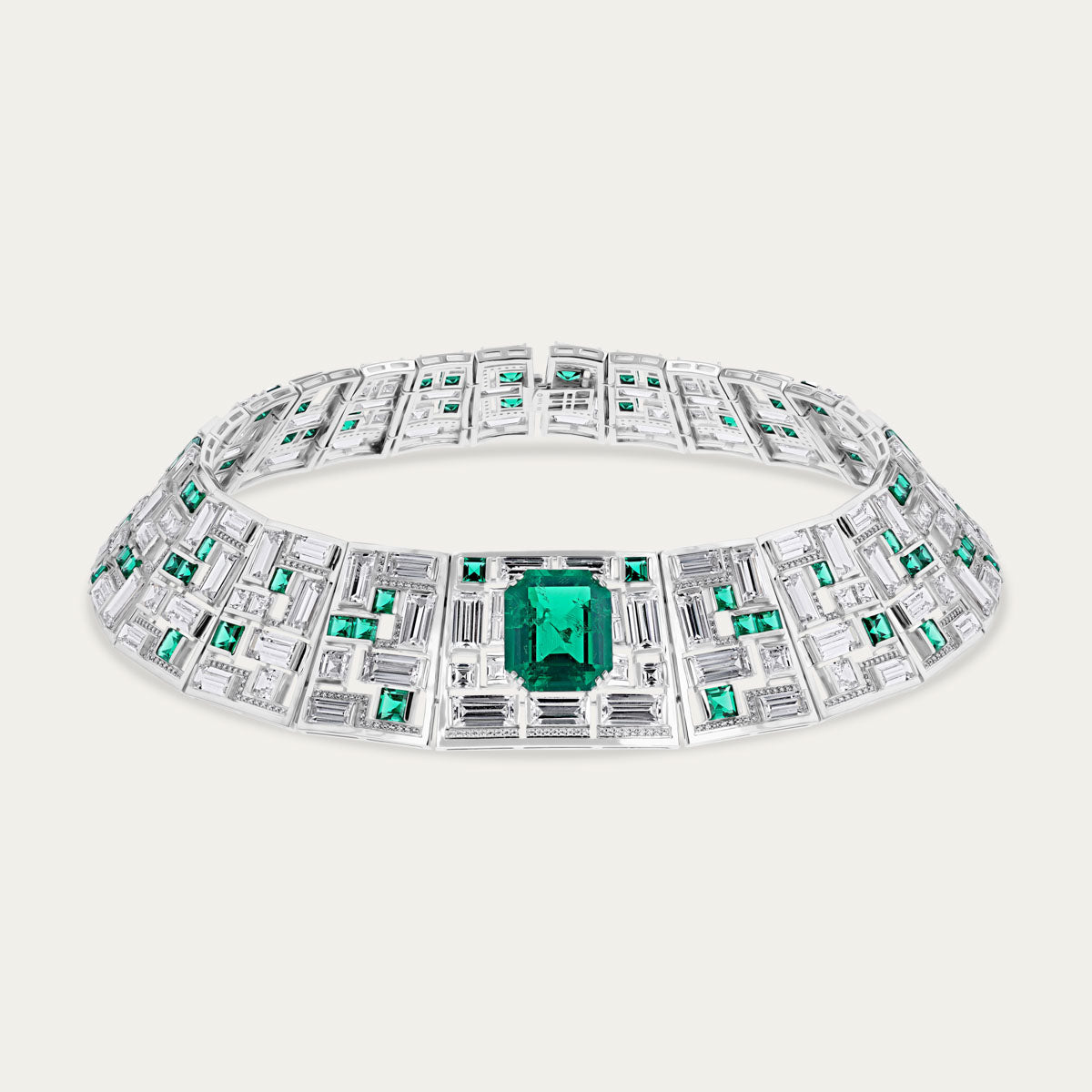 Emerald Luxe Statement Necklace