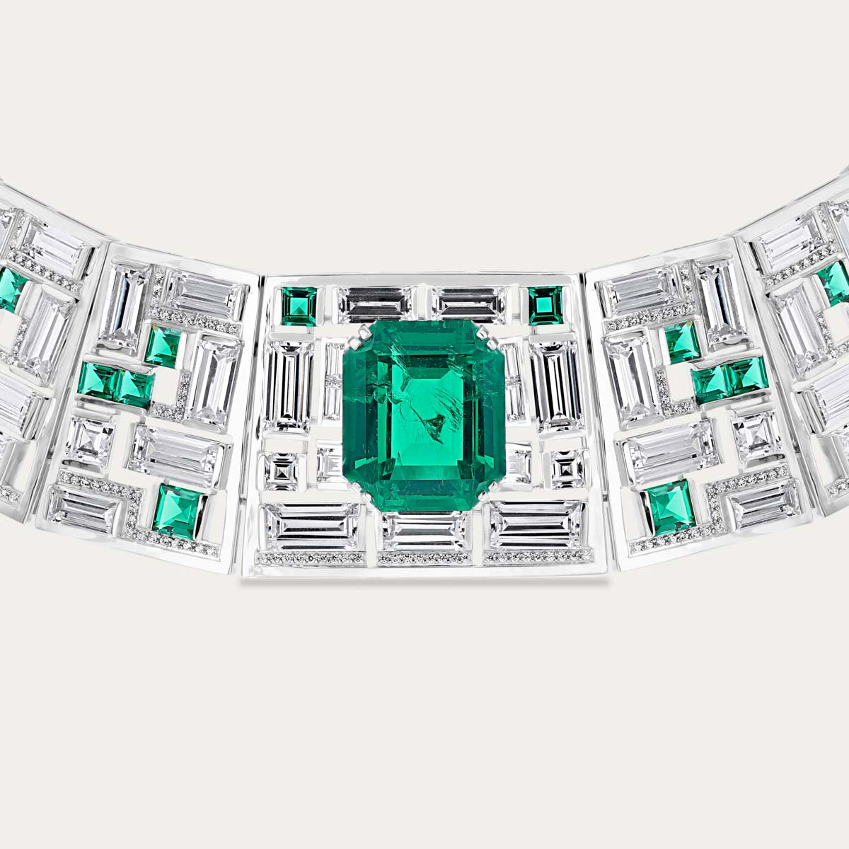 Emerald Luxe Statement Necklace