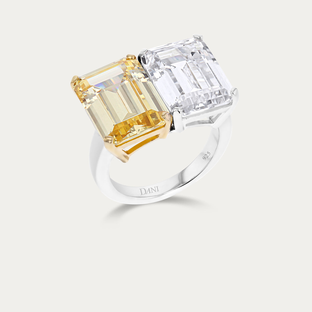 Bold Two-Tone Ring
