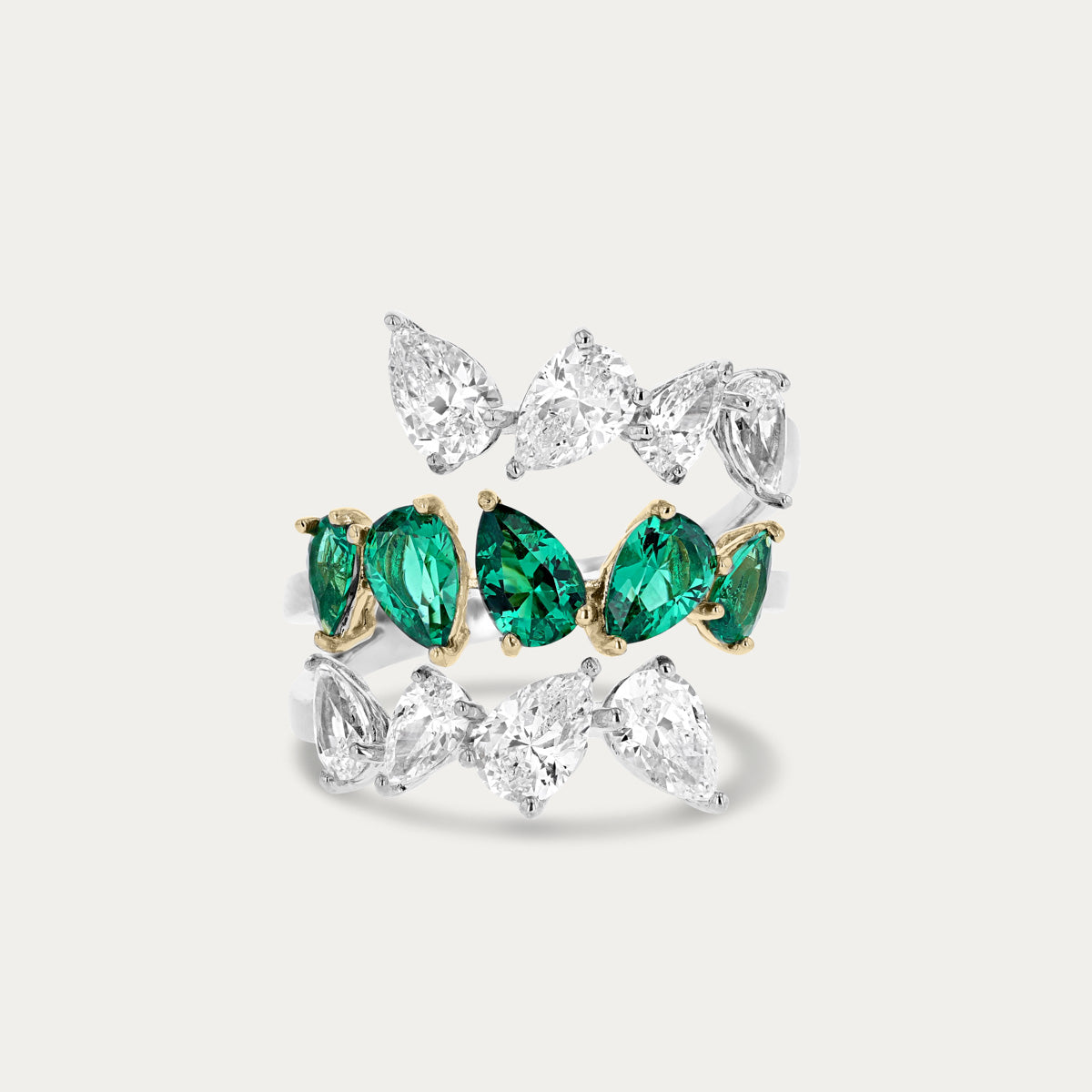Marquise Leaf Ring