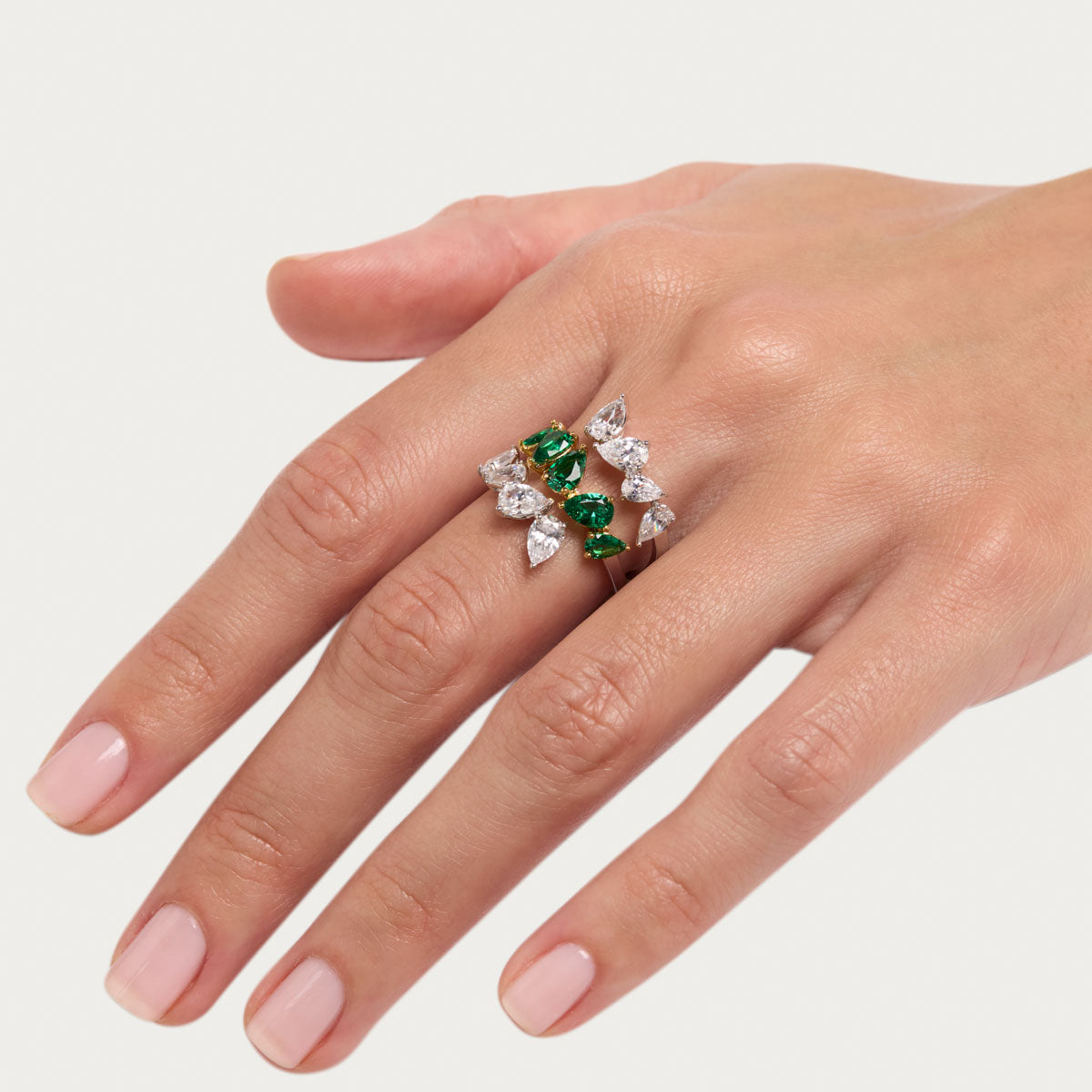 Marquise Leaf Ring