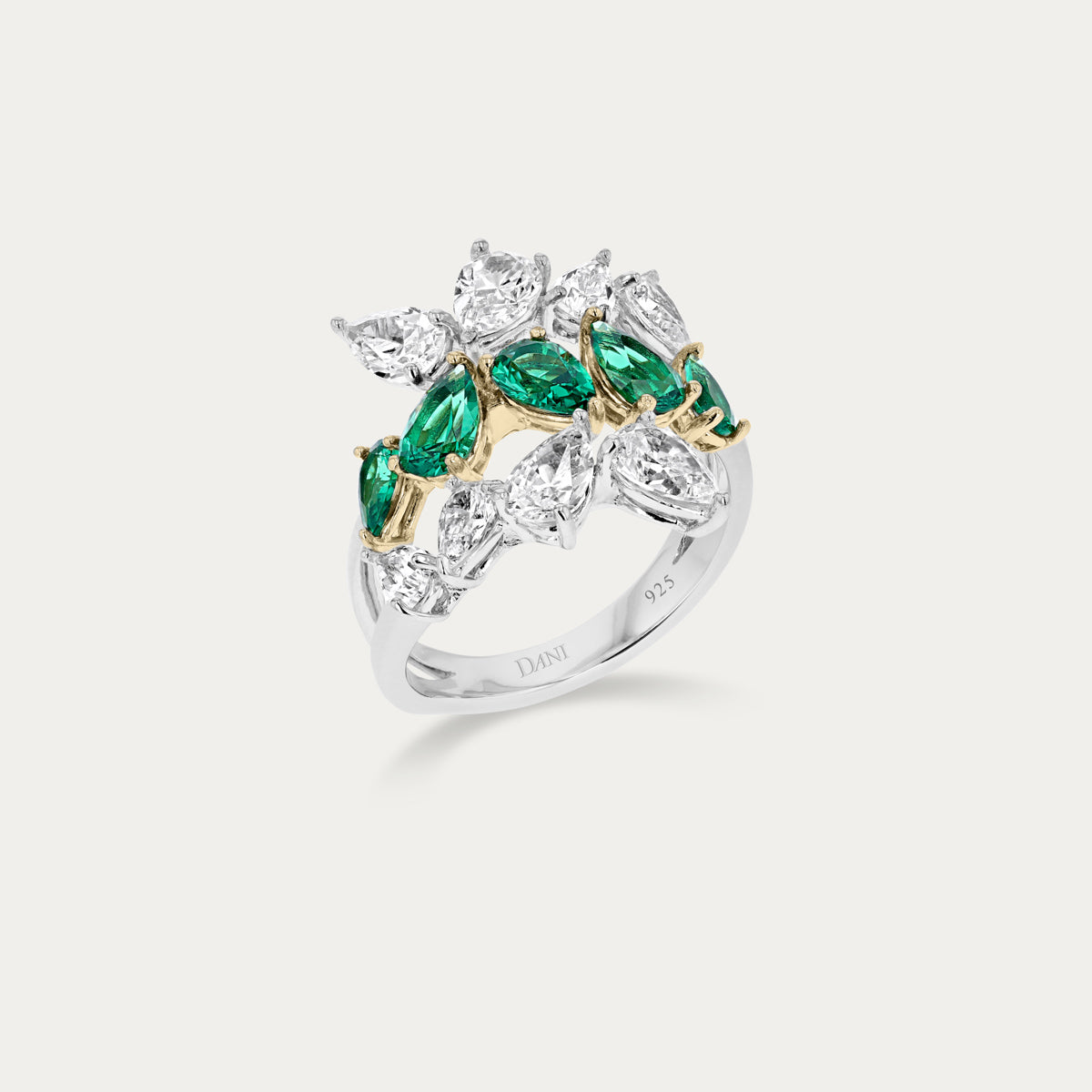 Marquise Leaf Ring