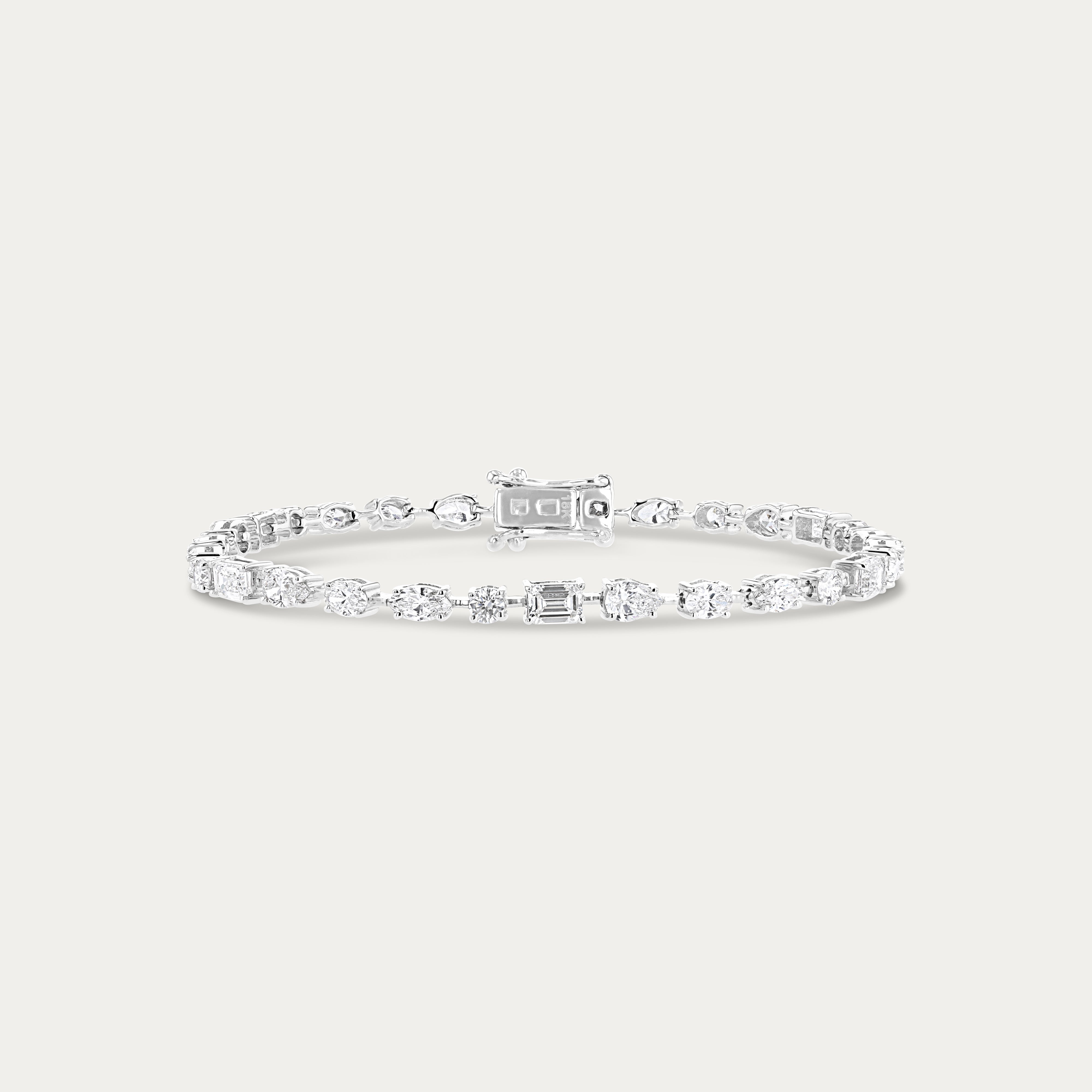 Elegant Lab-Grown Diamond Bracelet