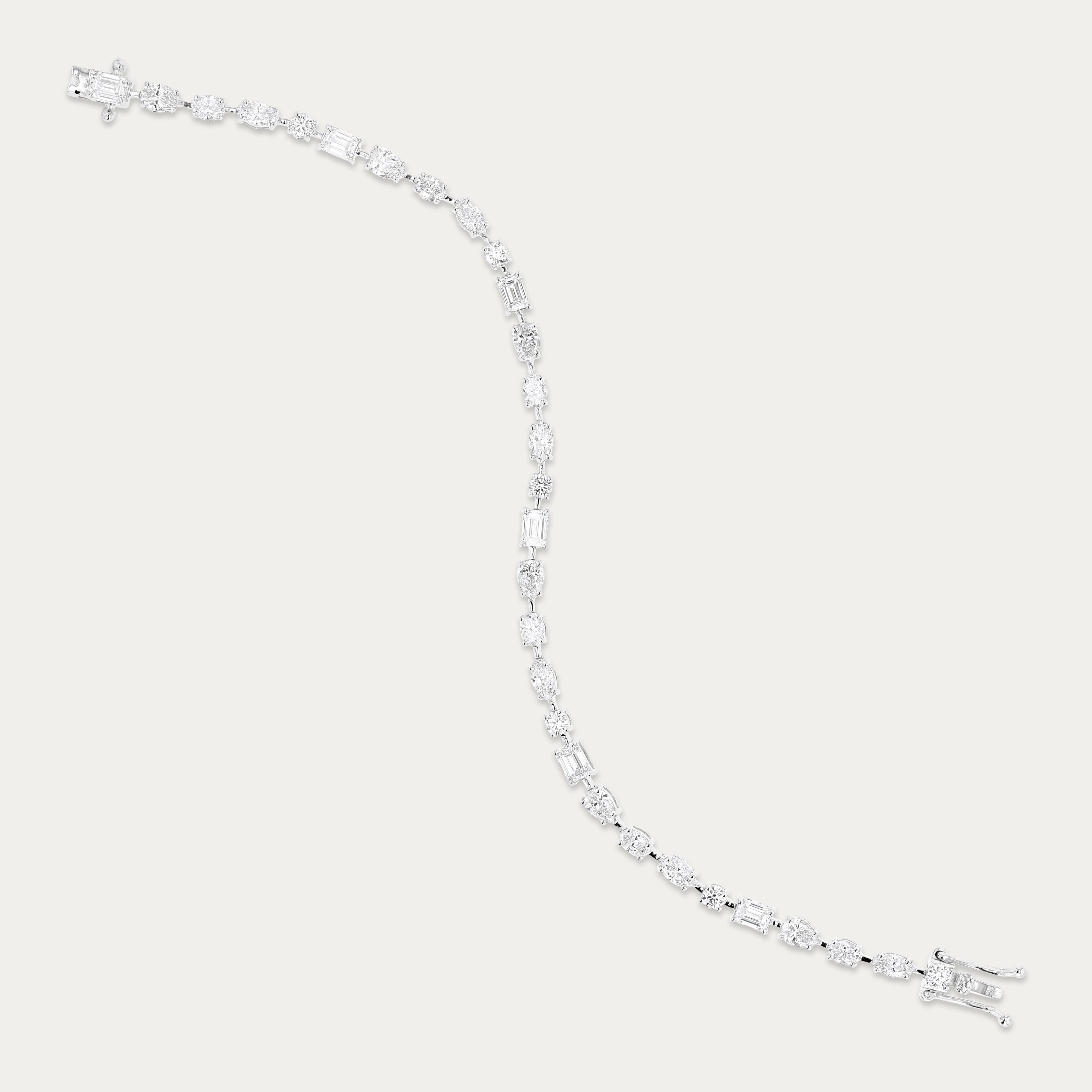 Elegant Lab-Grown Diamond Bracelet