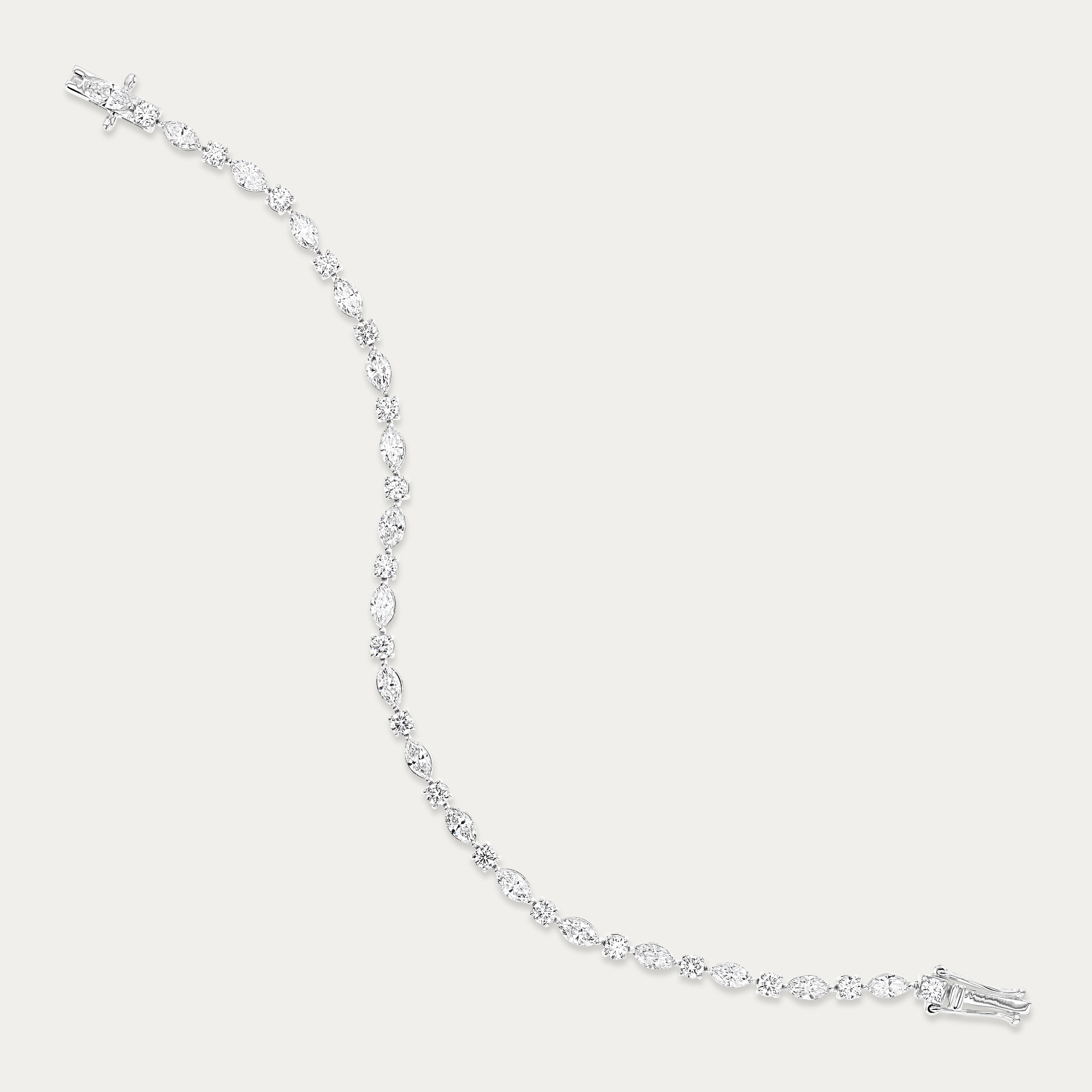 Marquise Mirage Lab Grown Diamond Bracelet