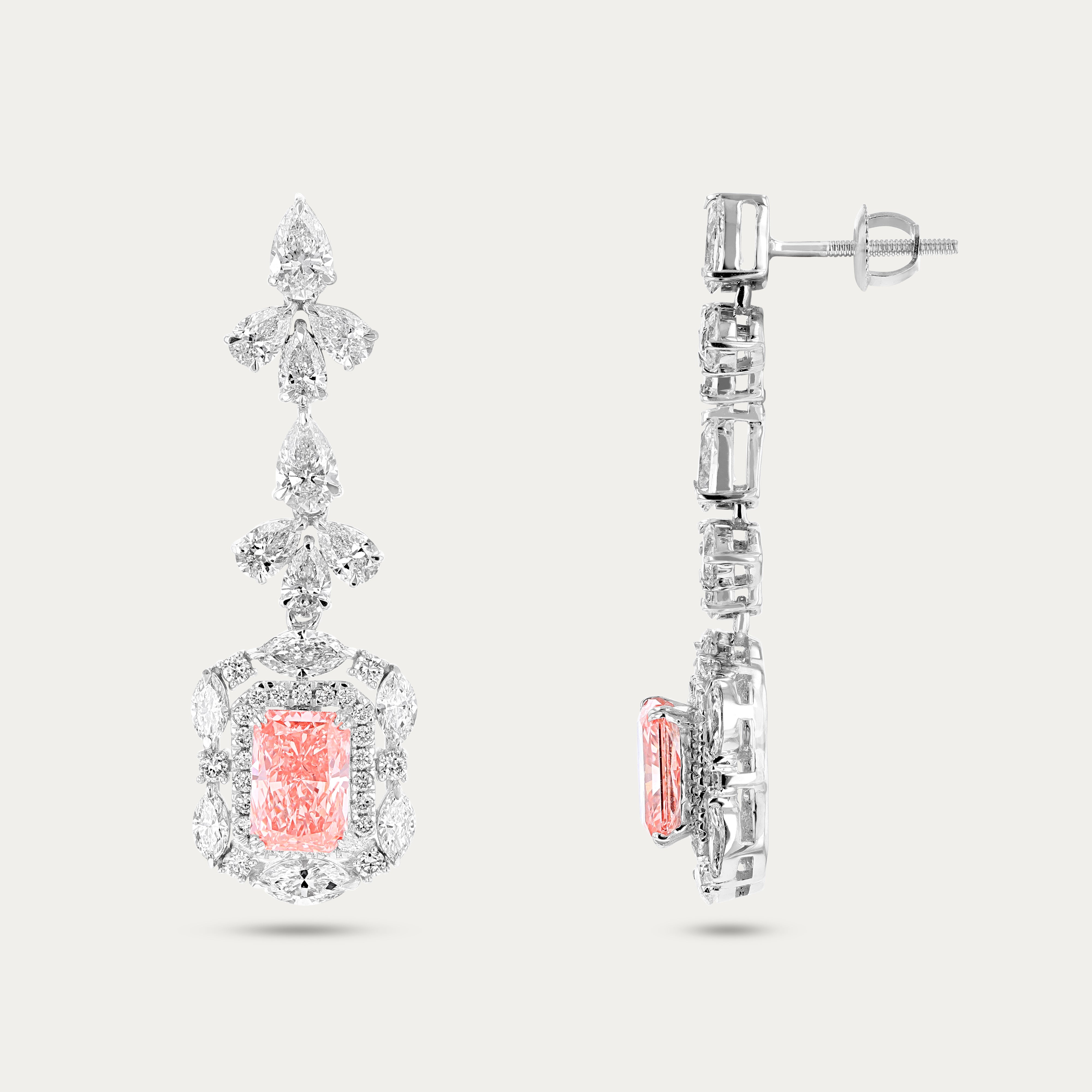 Blush Reverie Lab Grown Diamond Earrings