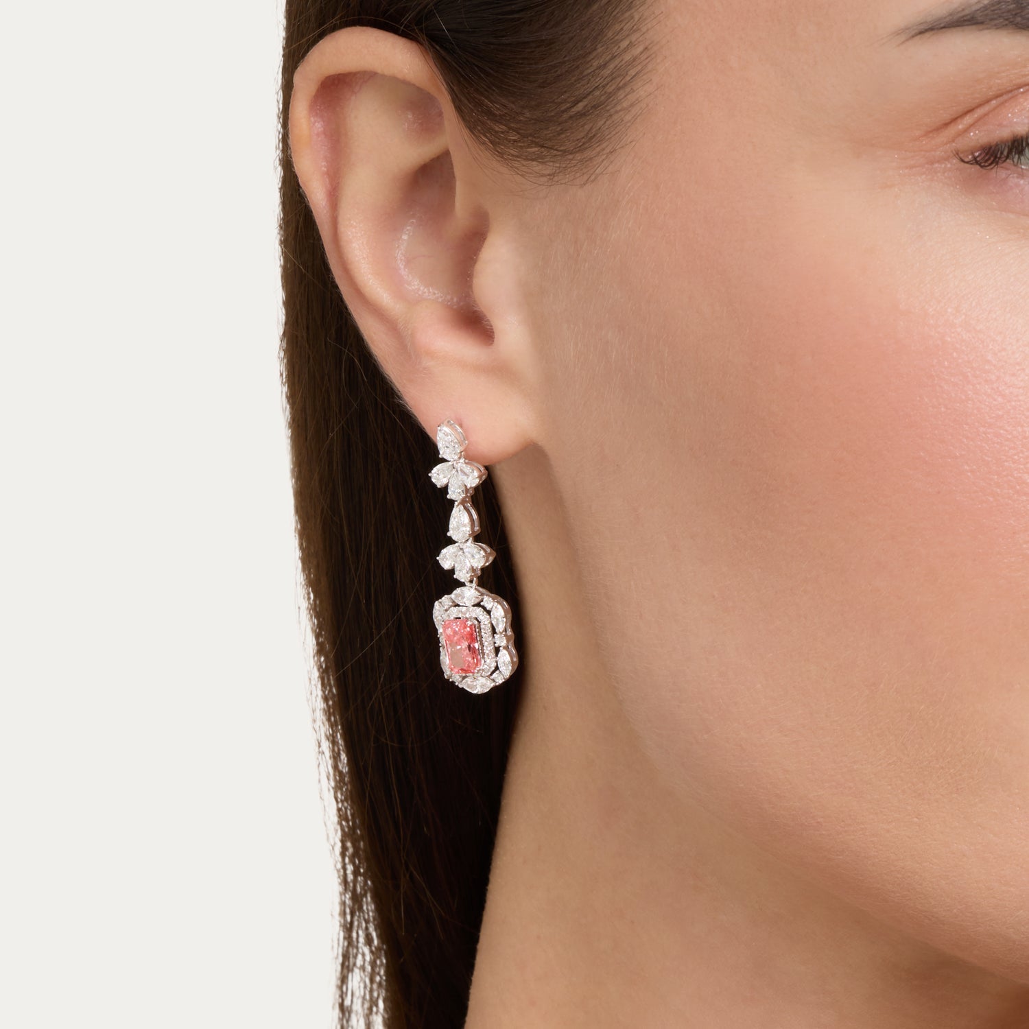 Blush Reverie Lab Grown Diamond Earrings