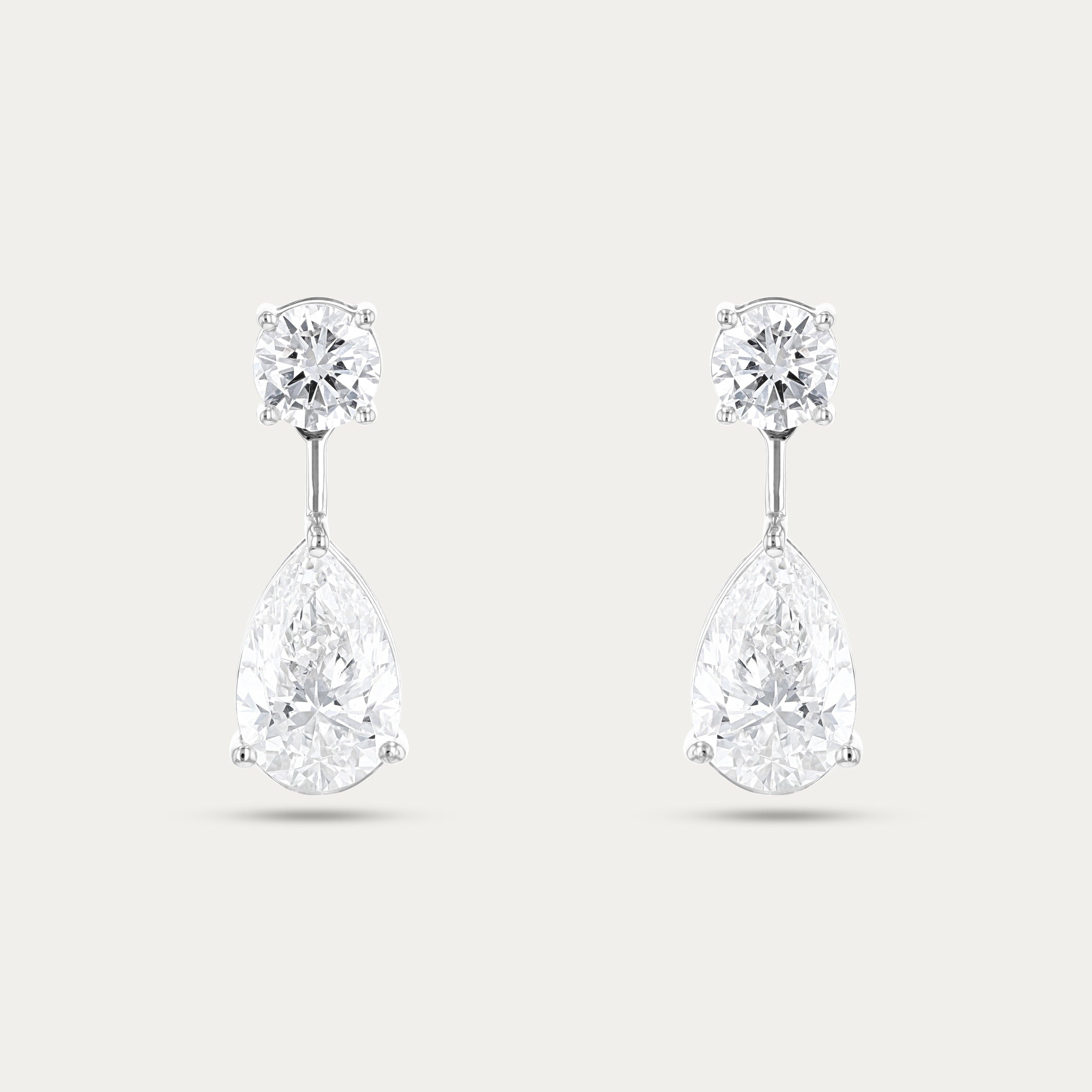 Celeste Drop Lab Grown Diamond Earrings
