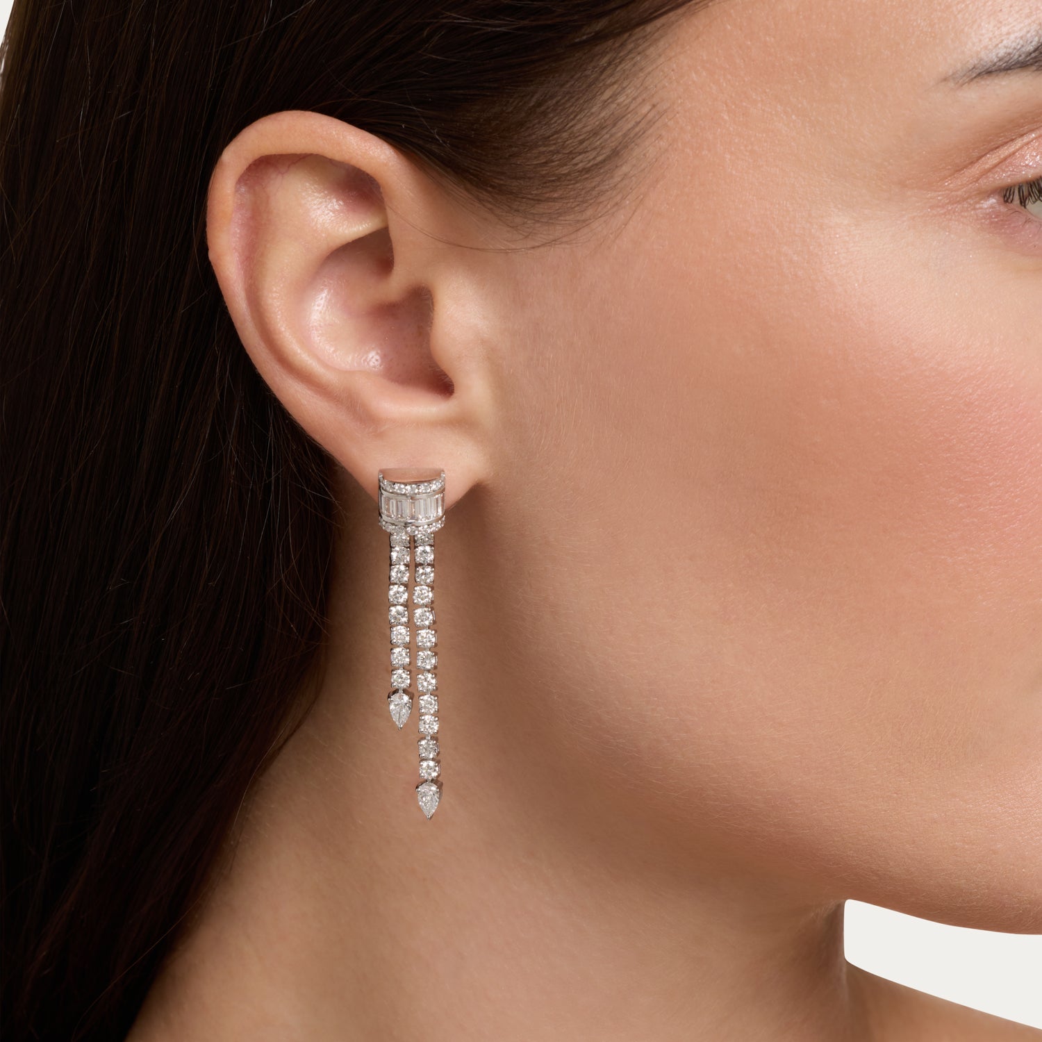 Premium Sparkle Lab Grown Diamond Earrings