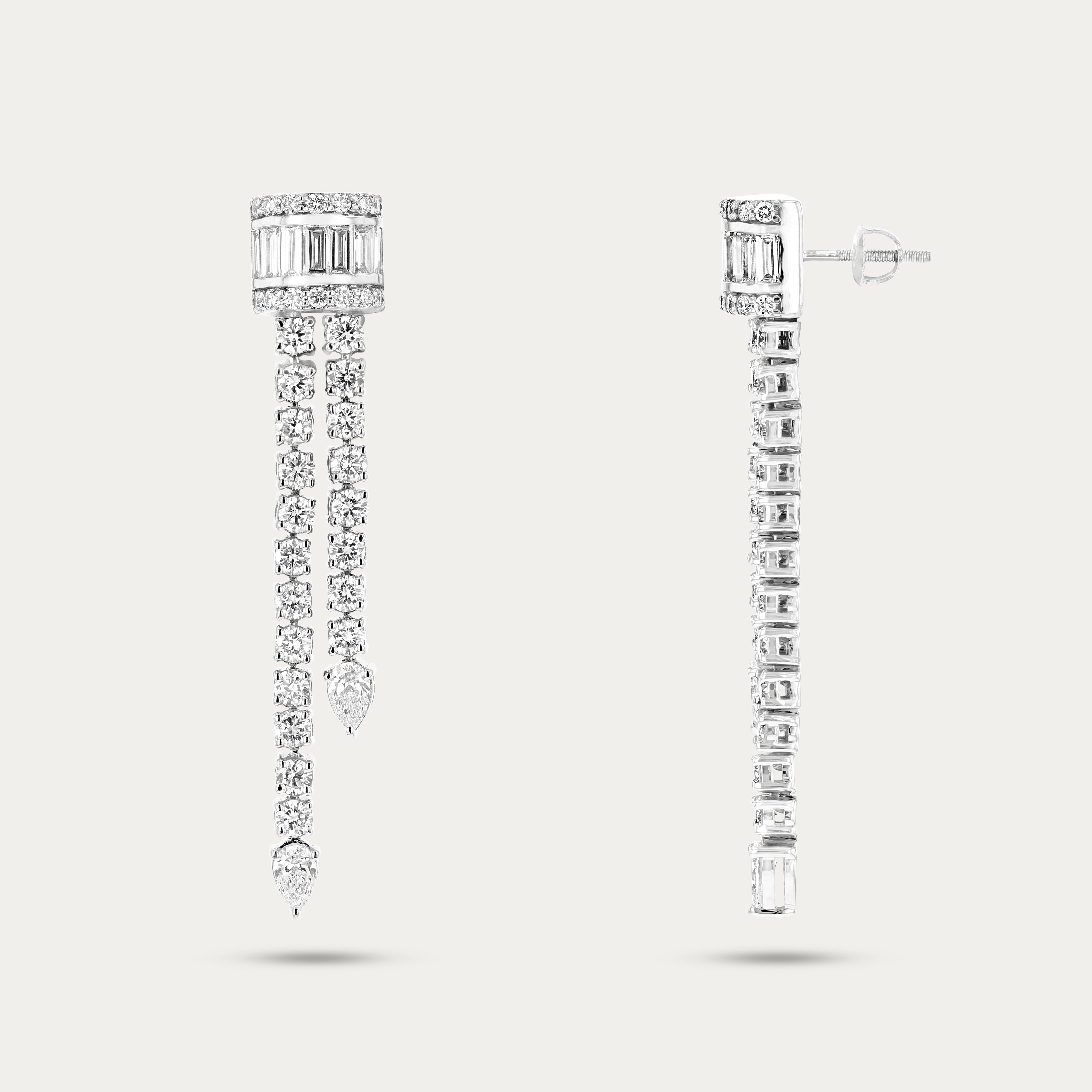 Premium Sparkle Lab Grown Diamond Earrings