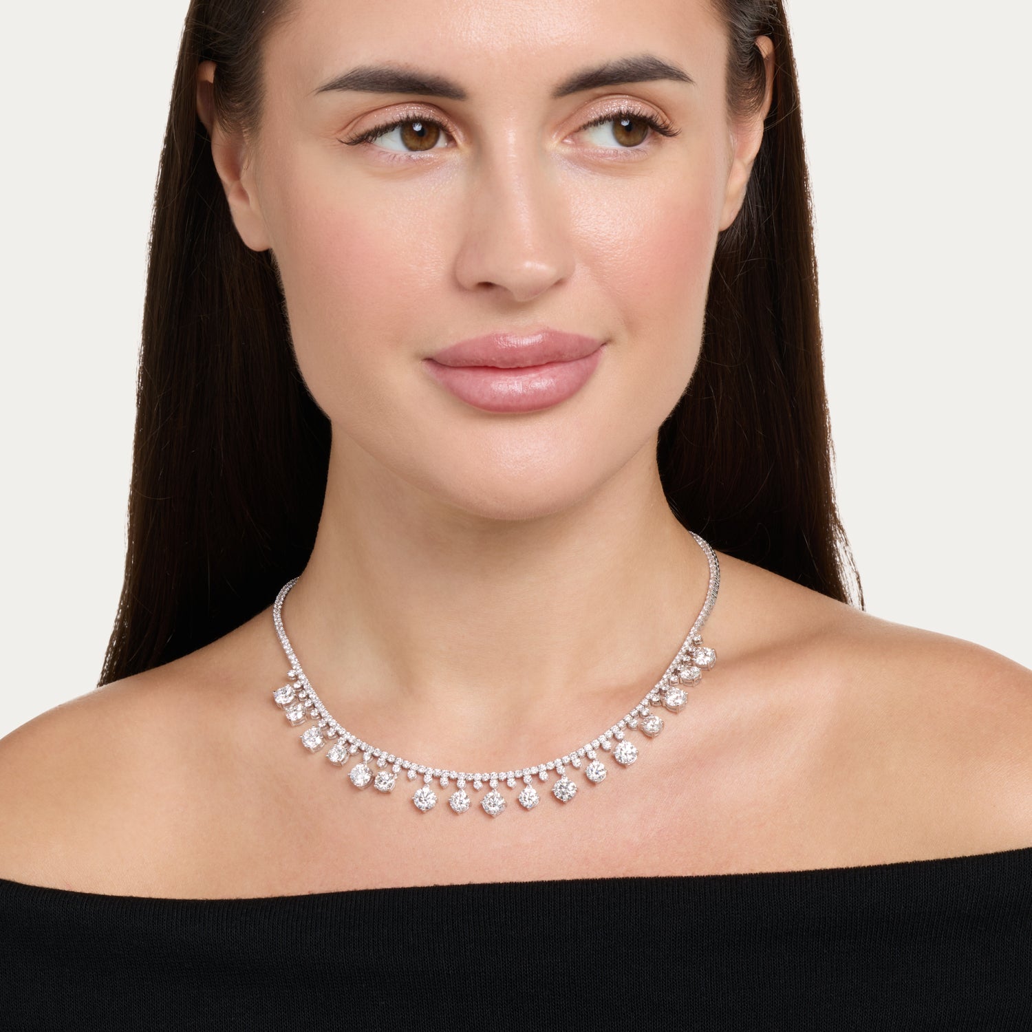 Exquisite Brilliance Lab Grown Diamond Necklace