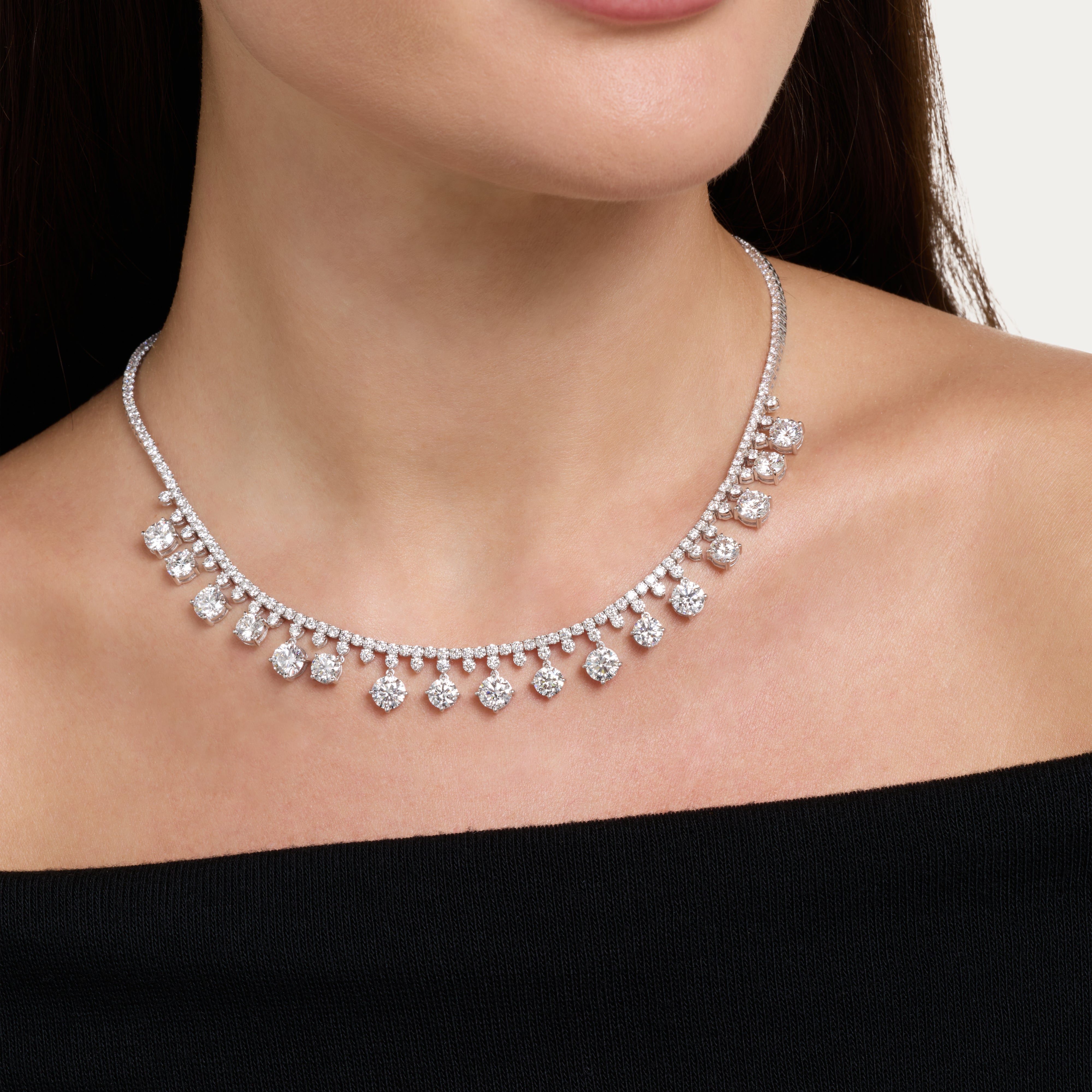 Exquisite Brilliance Lab Grown Diamond Necklace