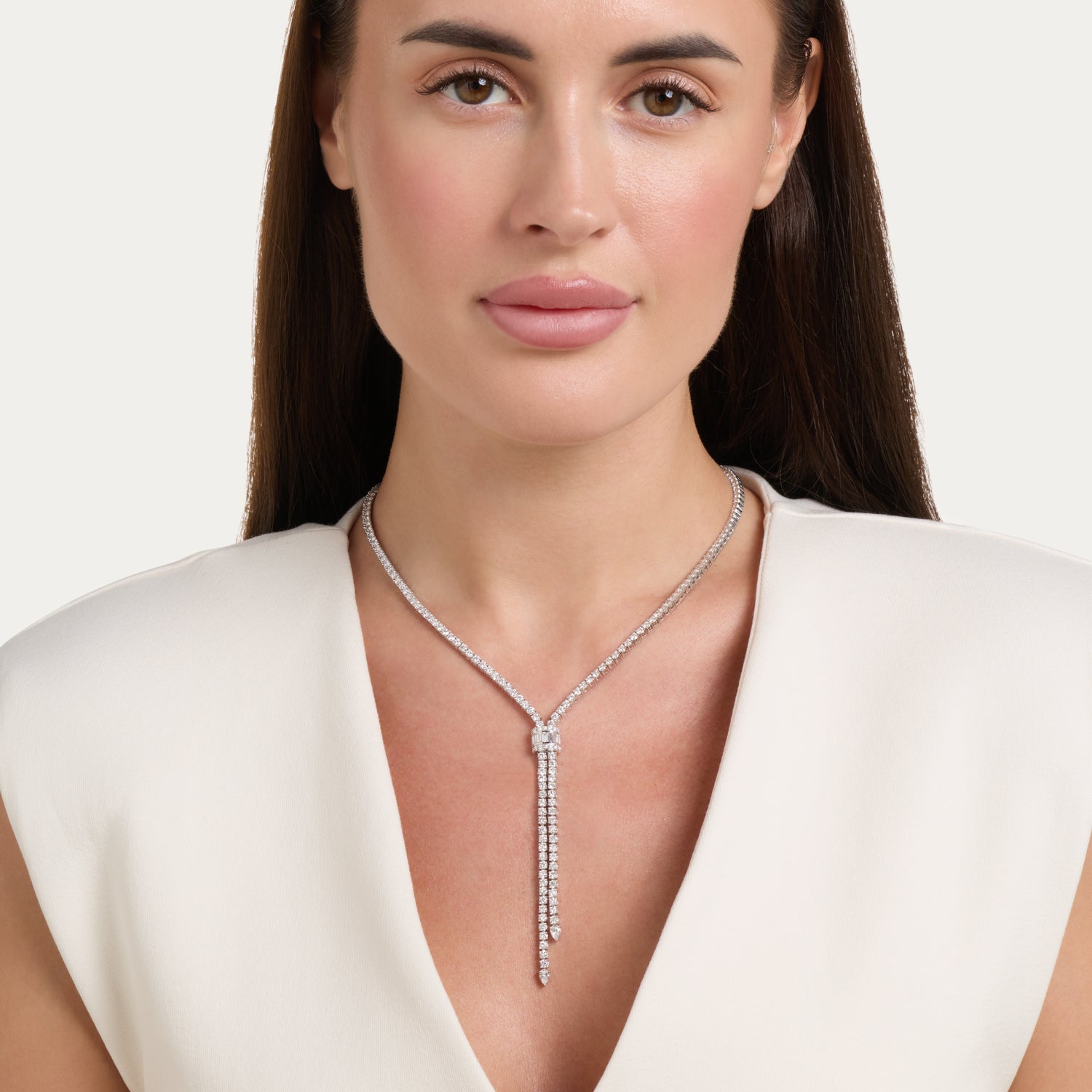 Celestial Drop Lab Grown Diamond Necklace