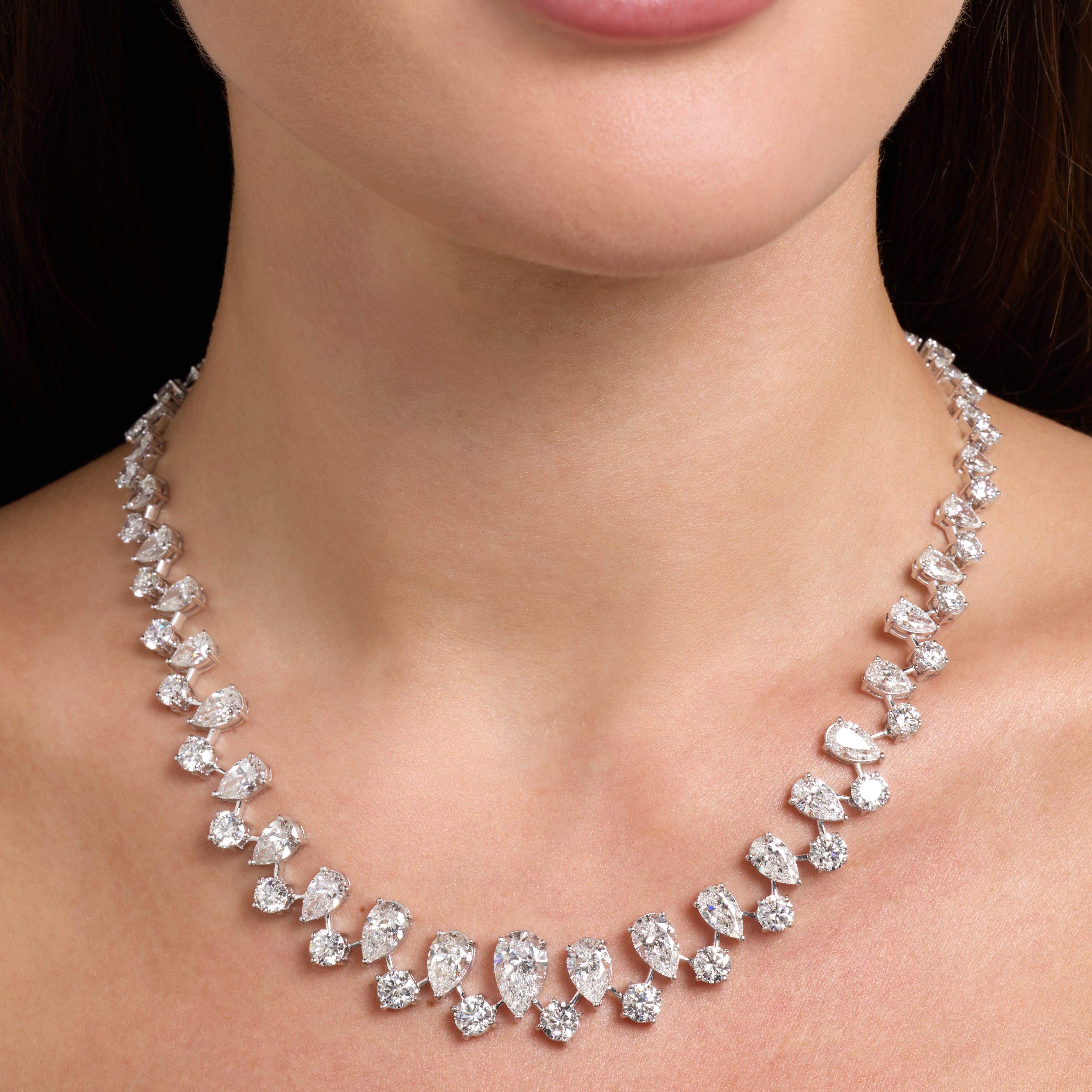 Regal Radiance Lab Grown Diamond Necklace