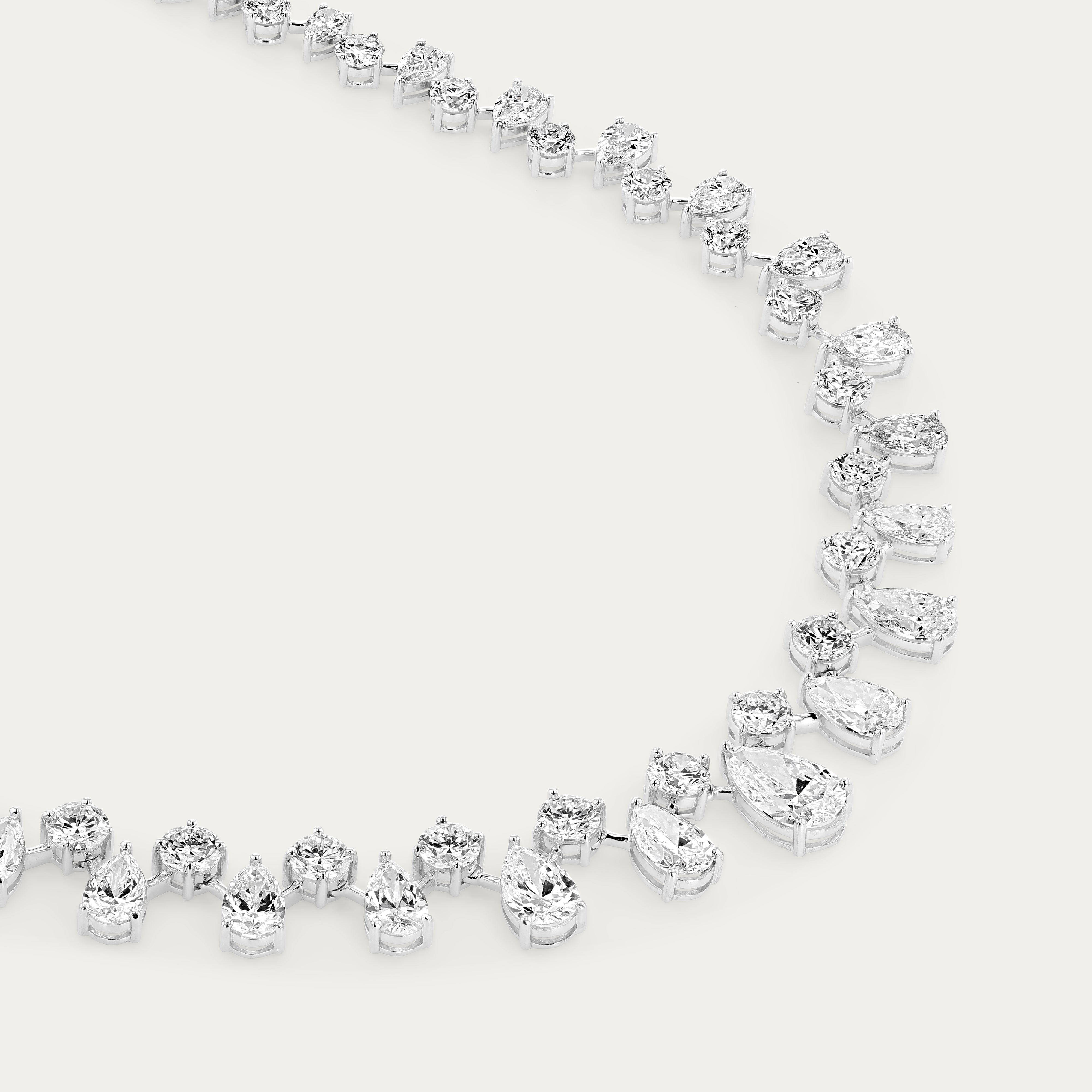 Regal Radiance Lab Grown Diamond Necklace