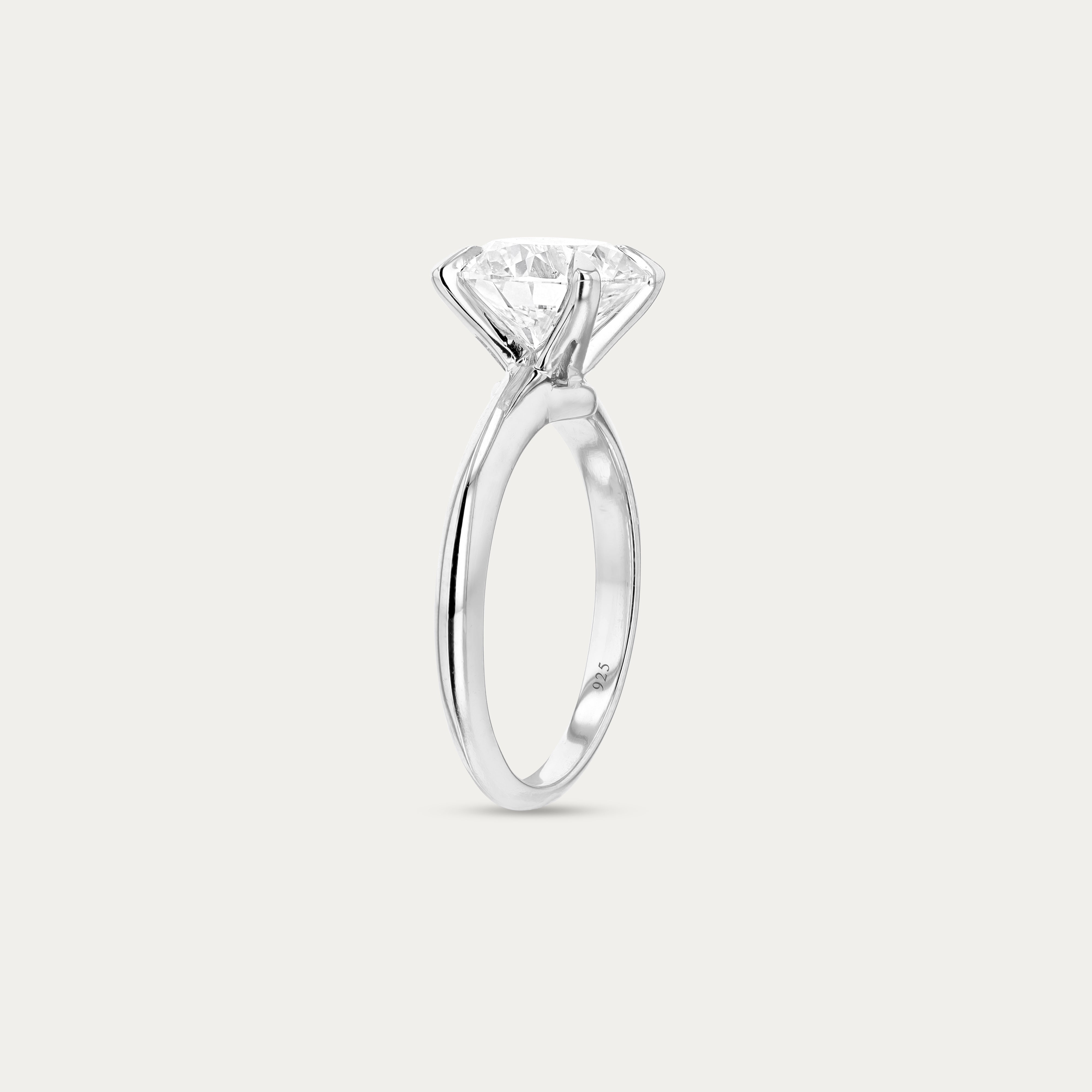 Timeless Brilliance Lab Grown Solitaire Ring