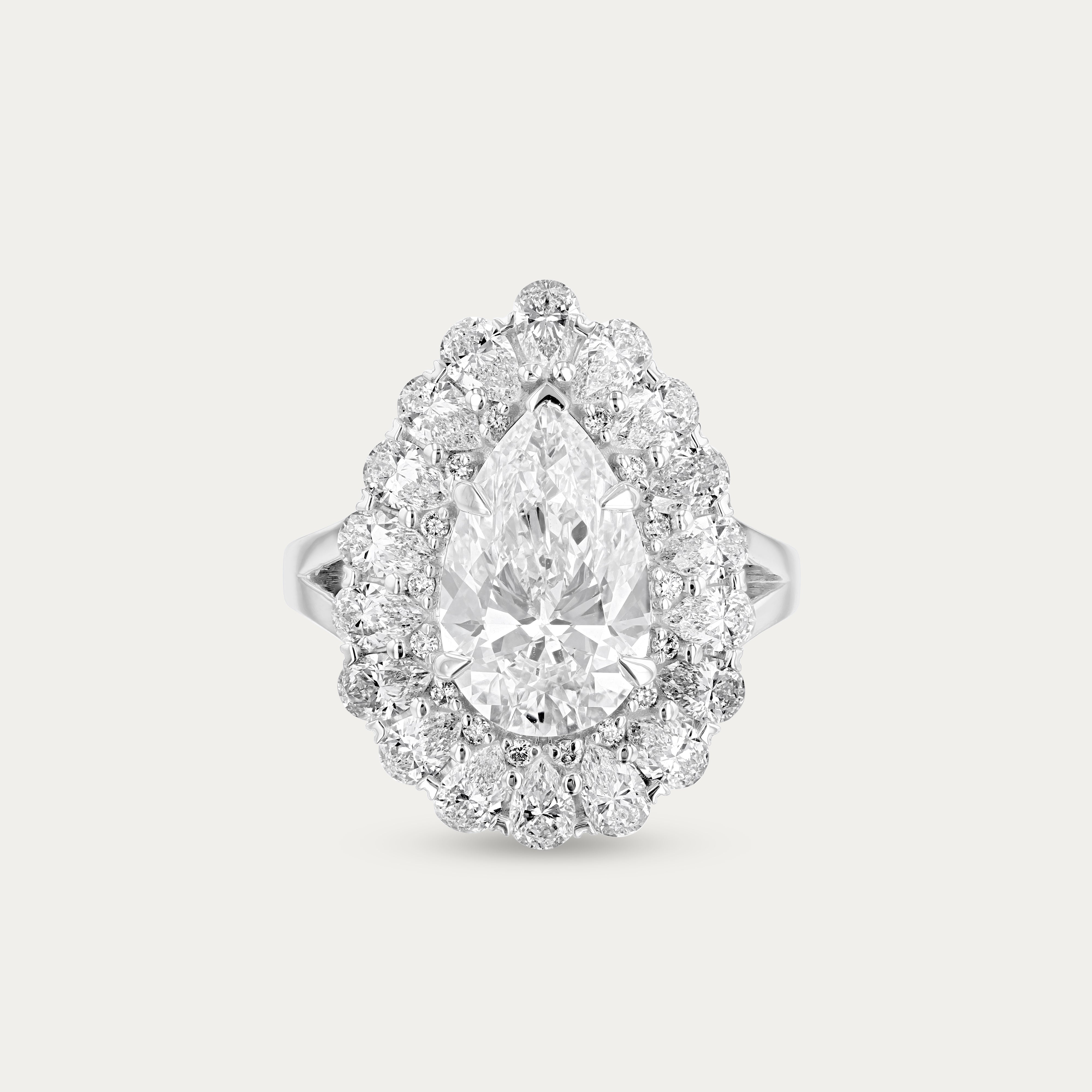 Imperial Fleur Lab Grown Diamond Ring