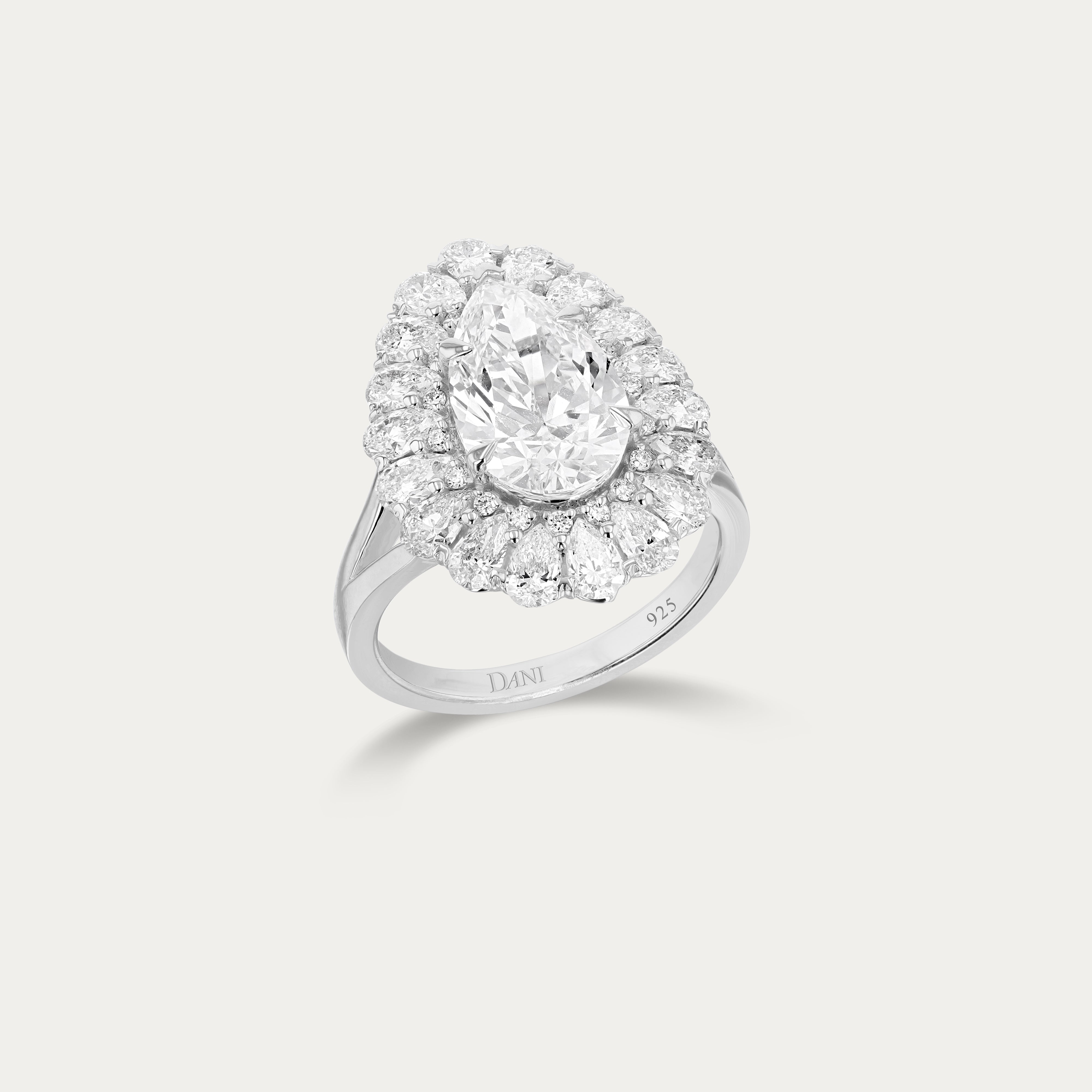 Imperial Fleur Lab Grown Diamond Ring