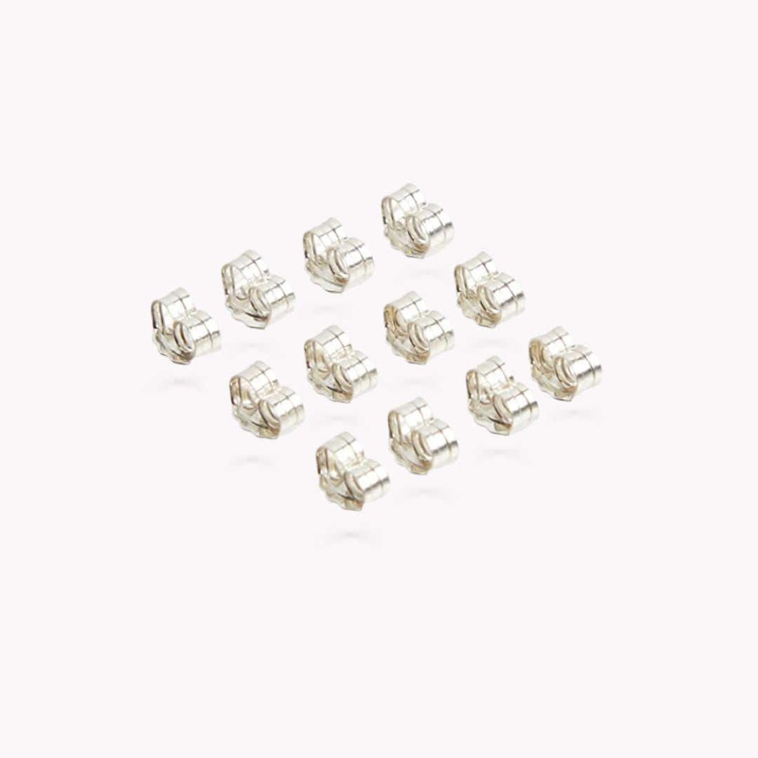 925 Sterling Silver Earring Backs Pair